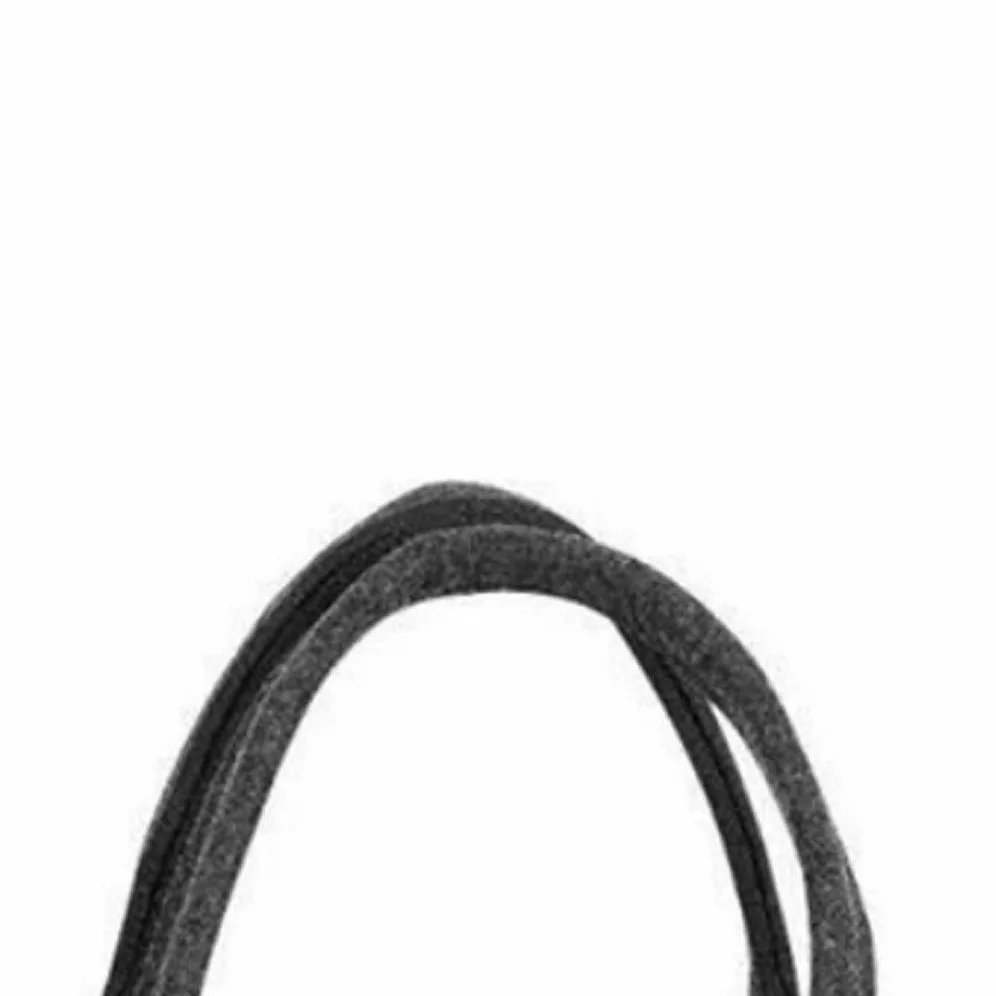 Borsa in feltro Borsa in legno per caminetto nero Cestino in feltro Tasca per legna da ardere Cesto per legna da ardere Cestino per bancarelle di giornali (A)