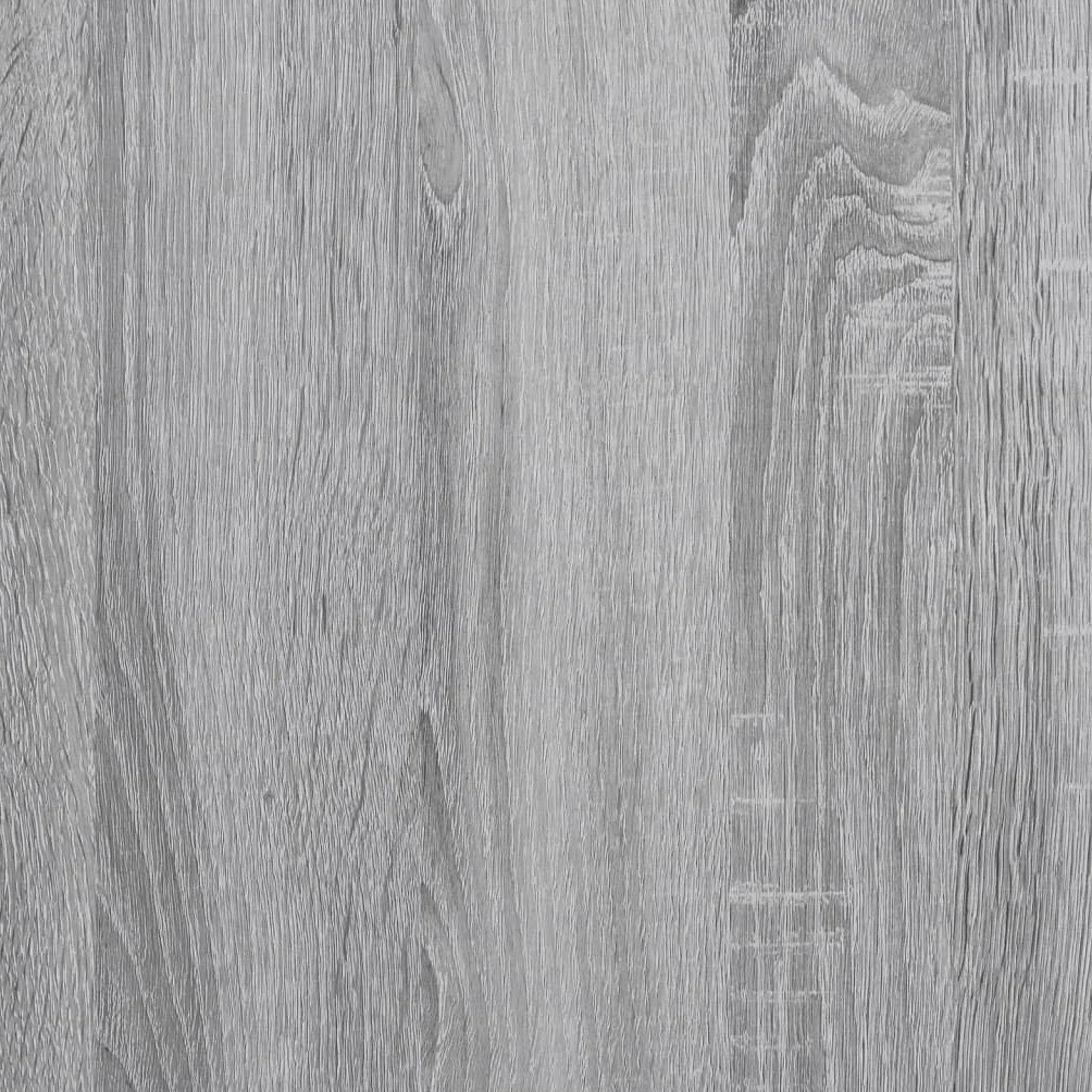 vidaXL Cornice per Camino Grigio Sonoma 75x20x87,5 cm Truciolato