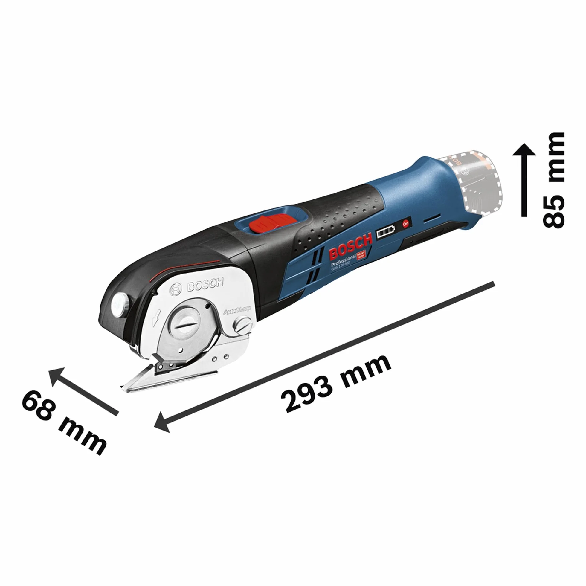 Bosch Professional Cesoia universale a batteria GUS 12V-300 12V