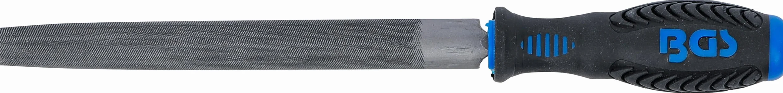 BGS 6575 Lima da officina mezza tonda taglio 3 150 mm