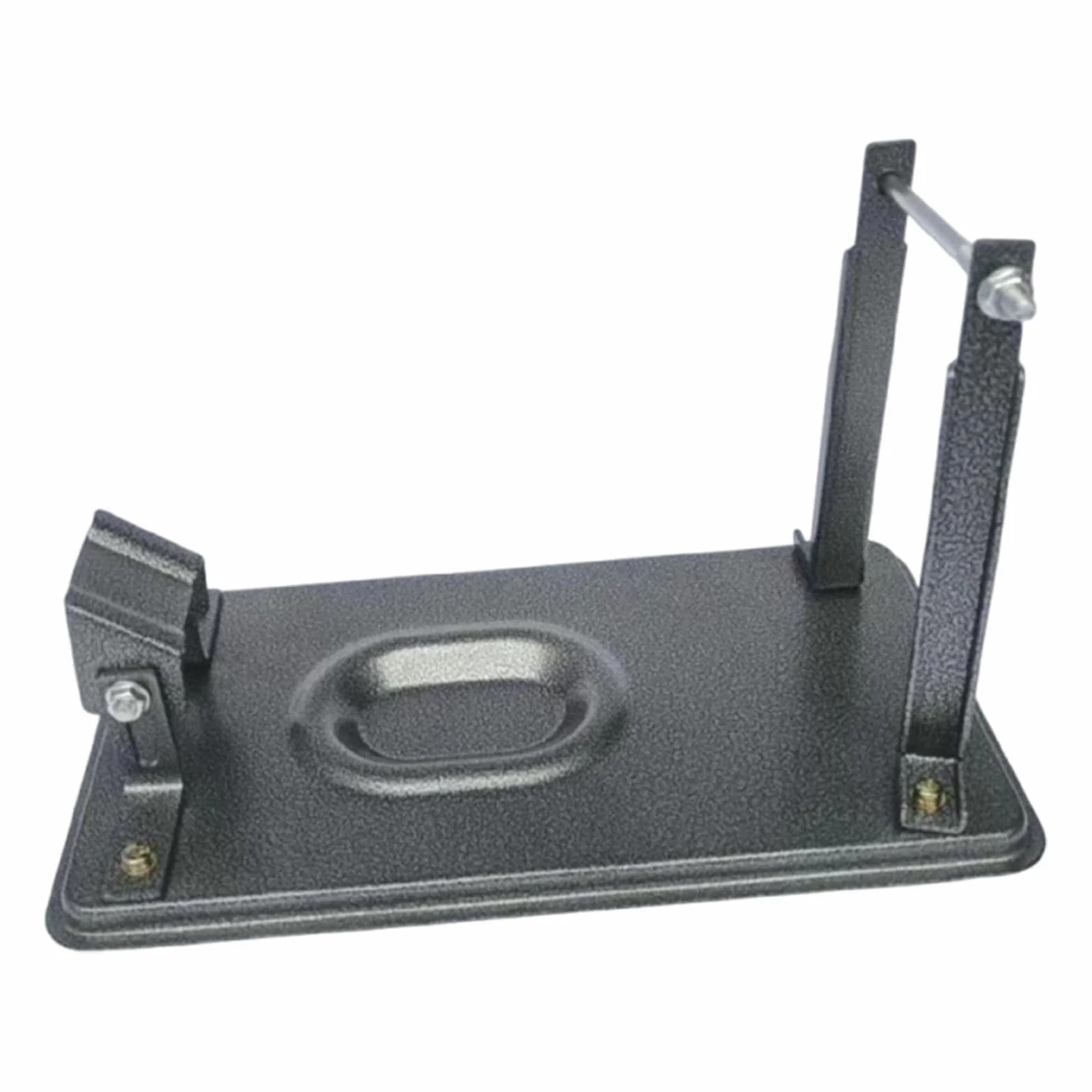 Supporto per pialla elettrica con supporto ribaltabile, per montaggio per lavorazione del legno in metallo per impieghi gravosi