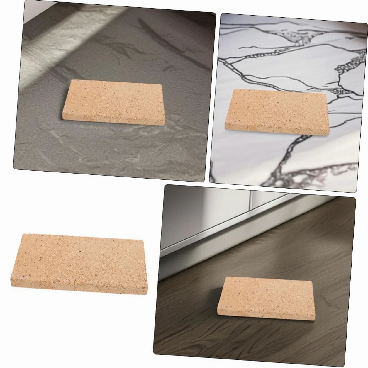 Refrattari in Argilla Resistenti Temperature Leggeri e Durevoli per Caminetti Barbecue e Isolanti per Stufa e Saldatura Gioielli Blocchi Ignifughi per Esterni