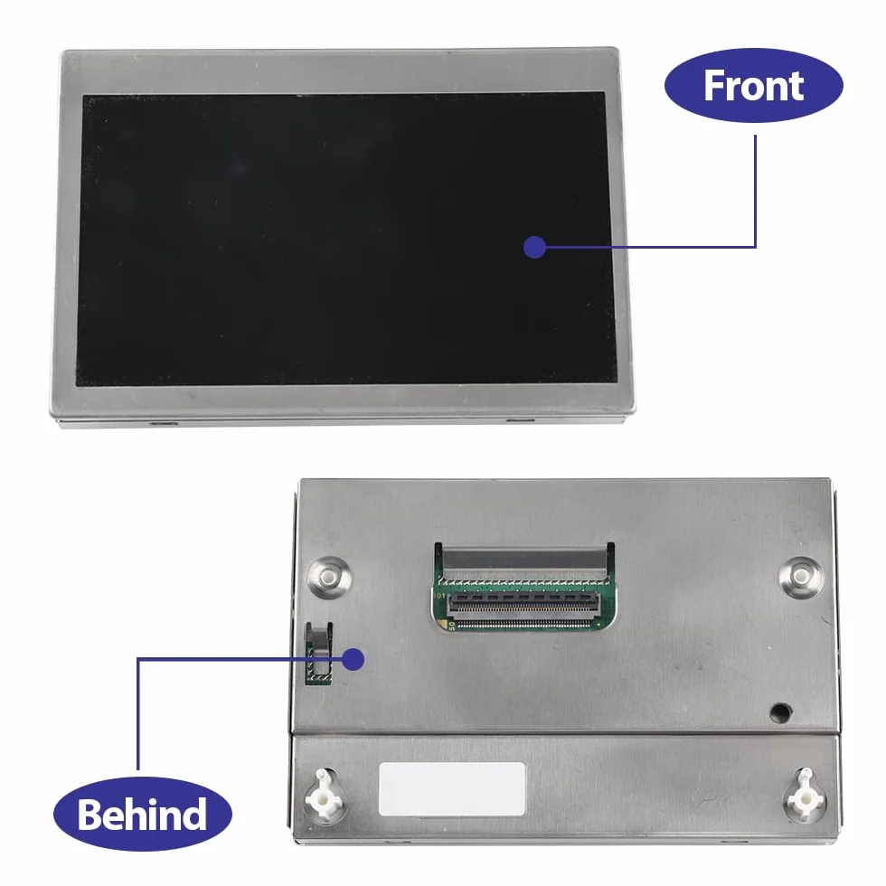 LADYSON Schermo LCD a colori per LQ042T5DZ11 LQ042T5DZ13 ALQ042T5DZ13K ALQ042T5DZ13A, adatto per Ford Escape Focus Edge Explorer 2016-2019 4,2 pollici di ricambio