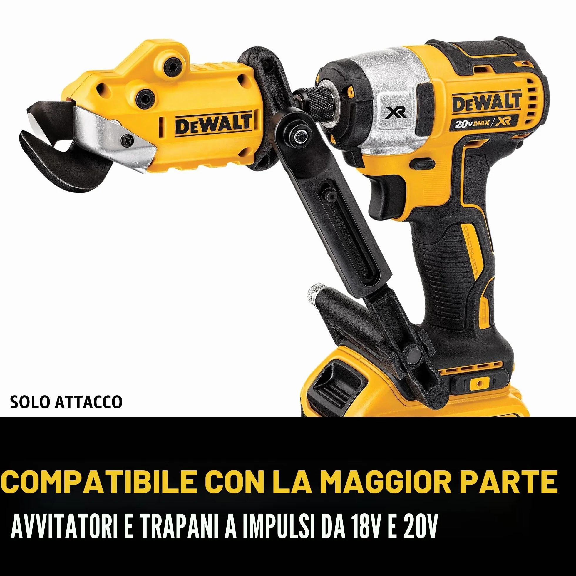 DEWALT DWASHRIR Cesoie in metallo, pronte per l'impatto