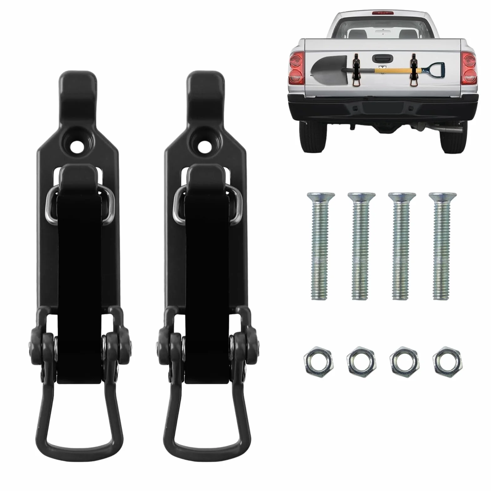 Supporto Da Parete In Metallico Confezione Da 2 Presa Universale Per Utensili Clip Multiuso Per Auto
