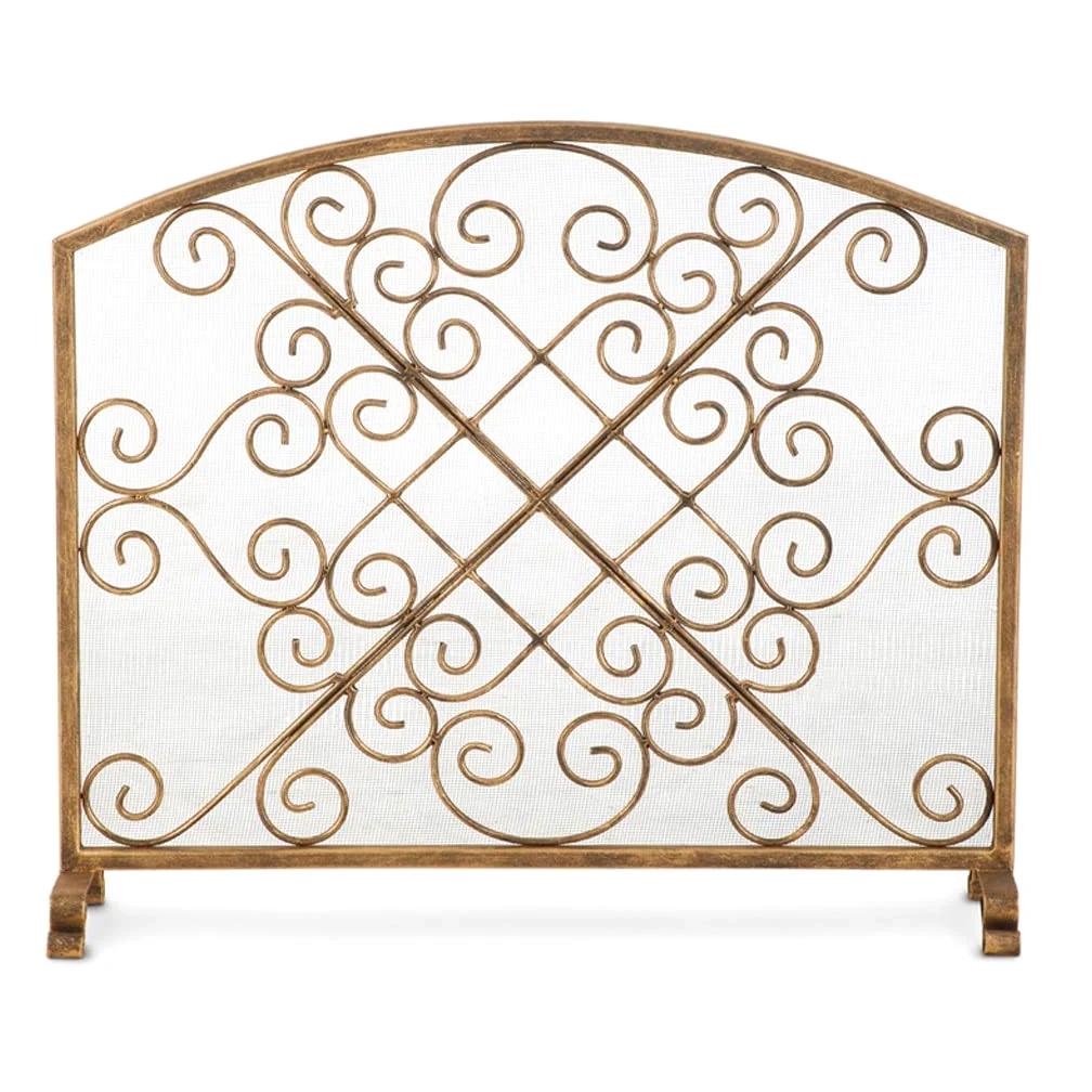 Schermi per Caminetti di Guardia Schermo camino Creativo Ferro Camino Schermo Guardrail Camino Camino Screen Schermo Camino Cover Partition Furnace Rail Accessori per Caminetti in Rete Decorativa