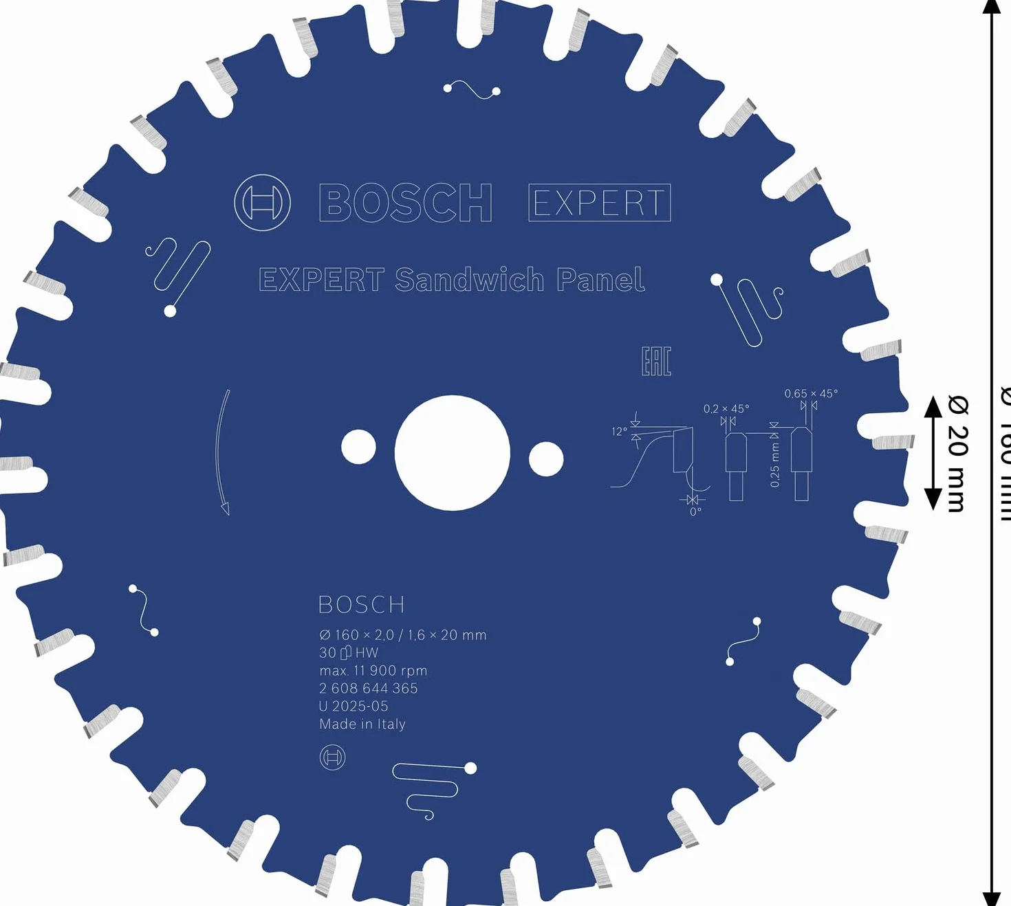 CSB Expert SandwichPanel 160x20x30D