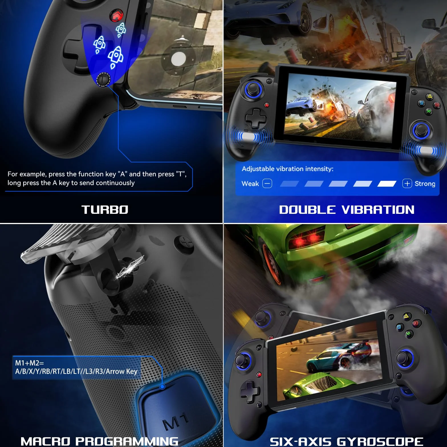 arVin Stretch Gamepad per iPhone/Android/IOS/Tablet/PC/PS4/XBOX