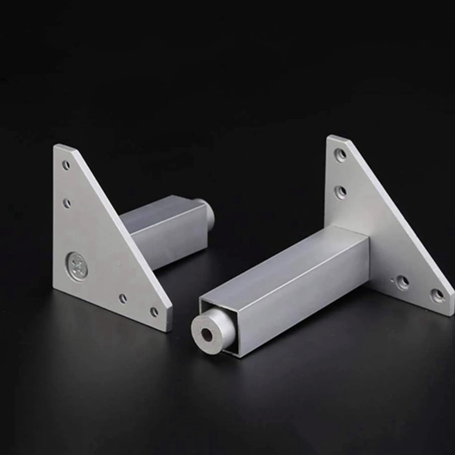 Piedini Per Mobili In Metallo, Lega Di Alluminio Piedino Regolabile Per Mobili Piede di Ricambio per Tavolino da Salotto,Per Tv Cabinet Divano Armadietti Tavolini, 4 Pezzi(30cm/12in)