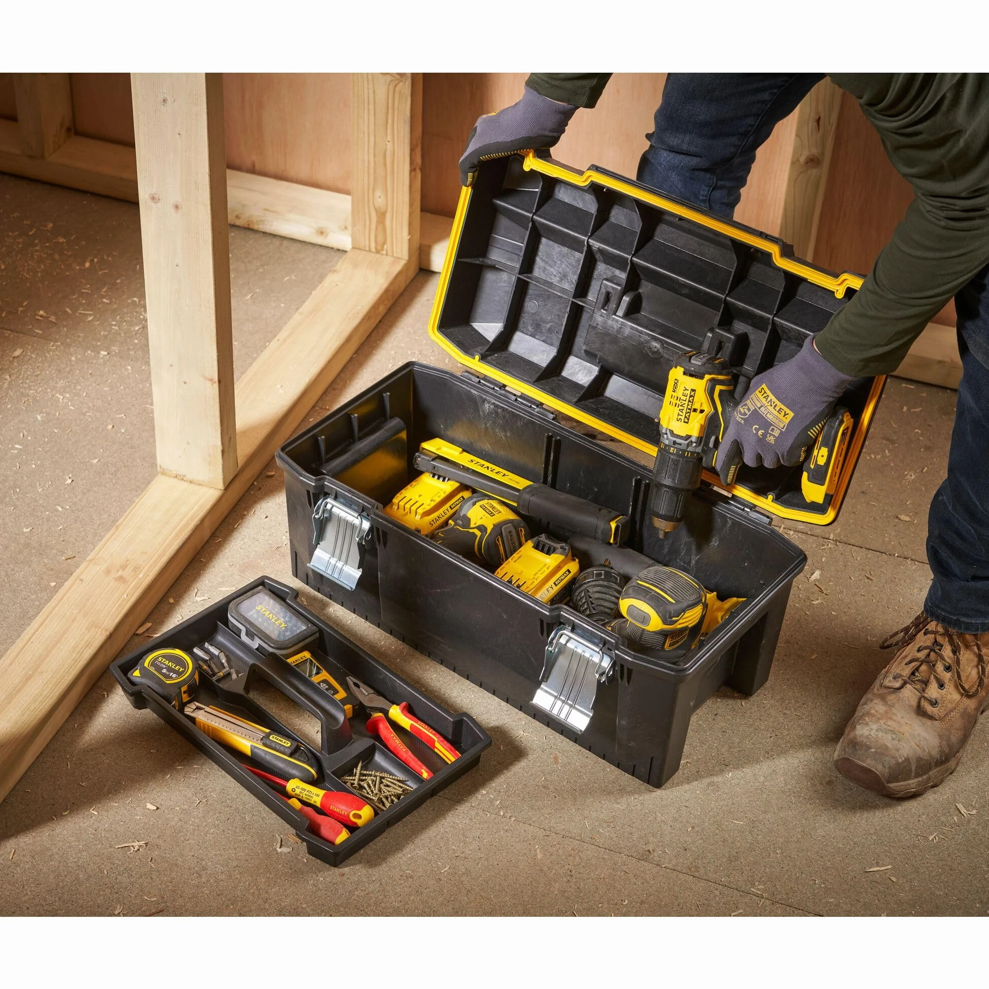 STANLEY Cassetta Porta Utensili Structural Foam 23"