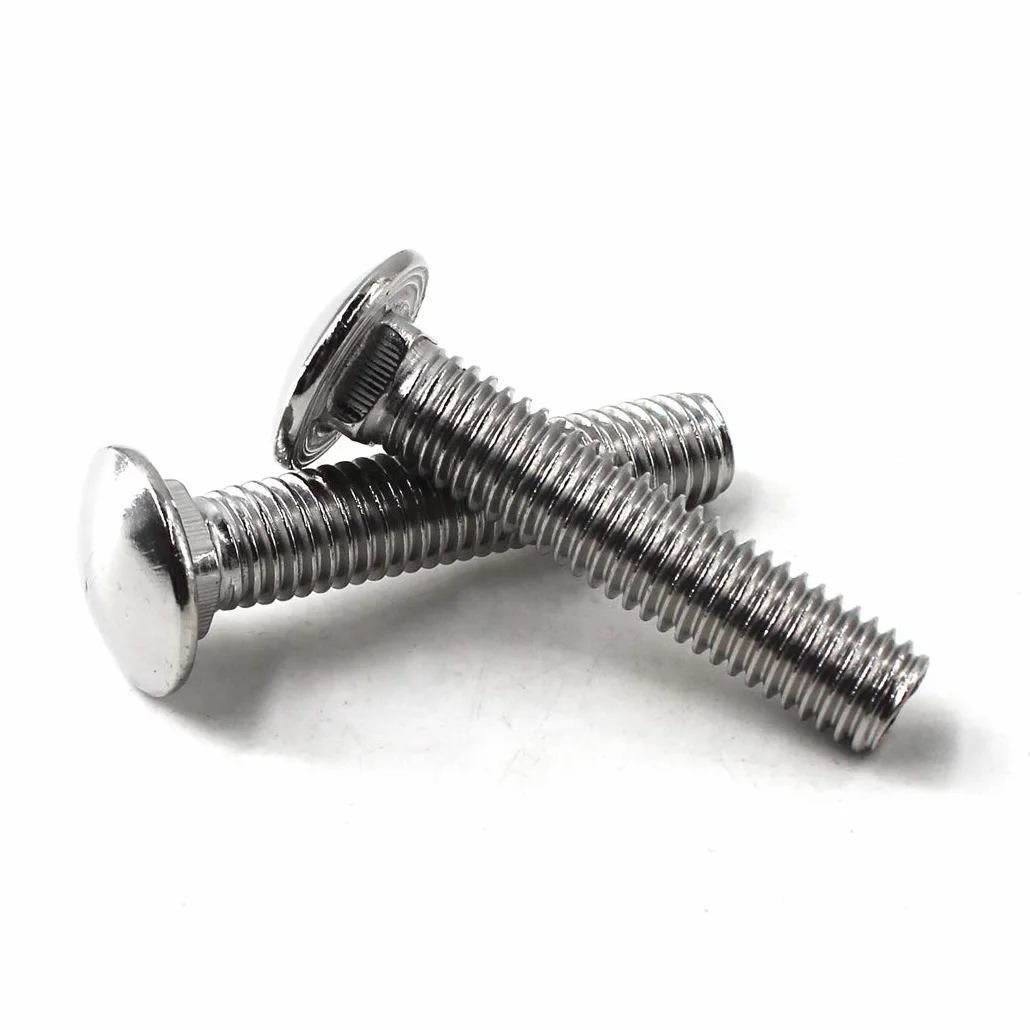 Bulloni a testa tonda M6 x 35 acciaio inox 304 confezione da 30
