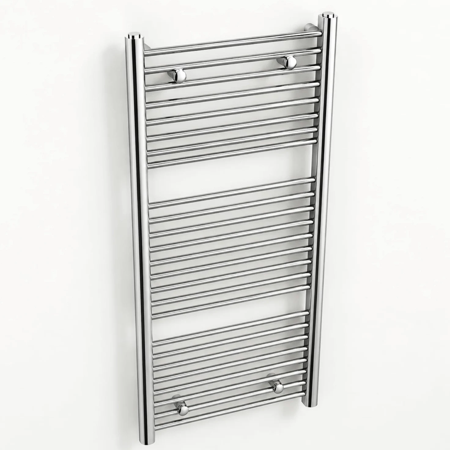 OGOMONDO Termoarredo Cromato Bagno Acciaio Calorifero Termosifone Misure: H1650xL600xI550 31 Tubi