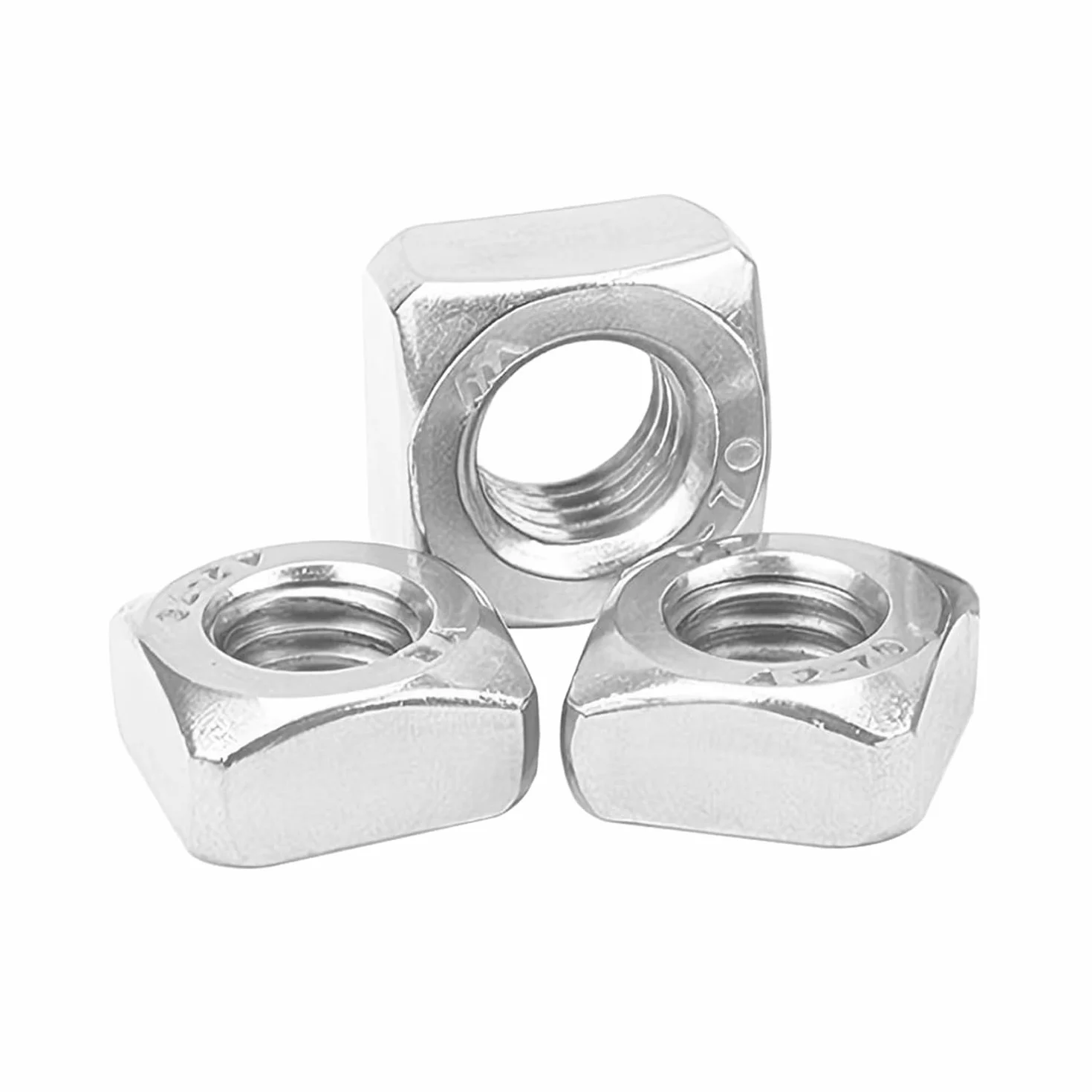 20 Pezzi Dadi Quadrati M8 x 13 mm x 6 mm in Acciaio Inossidabile 304 per Giunti e Montaggio