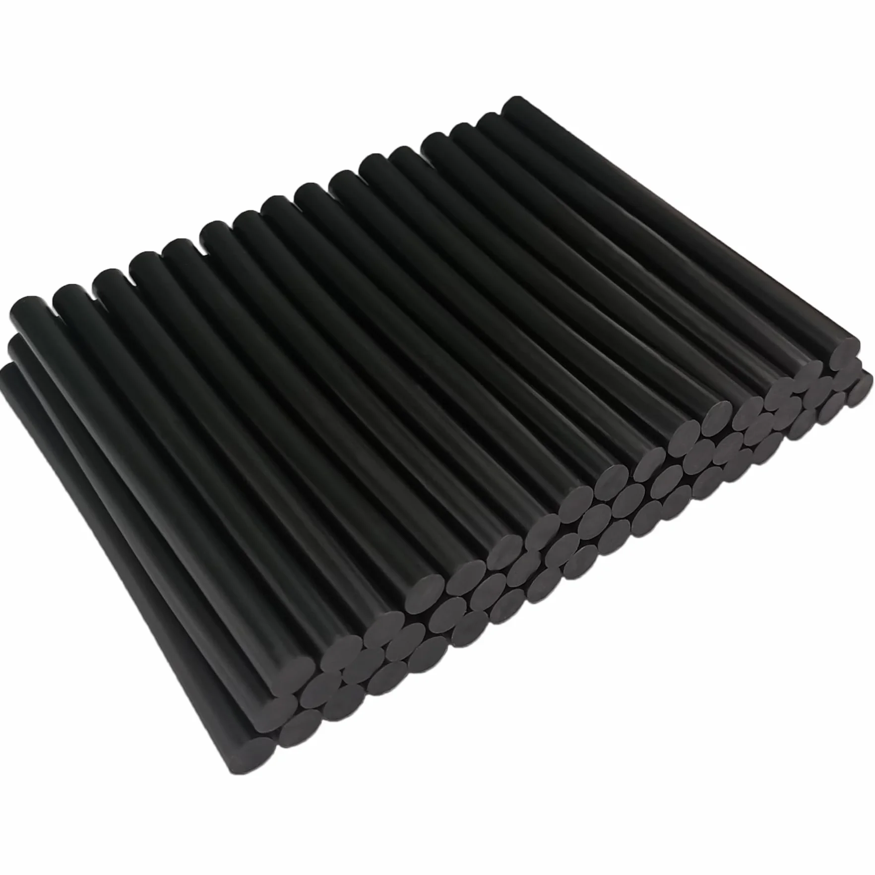 Colla a Caldo Bastoncini 100mm x 7mm Nero Adesivo per Pistola 50 Pz