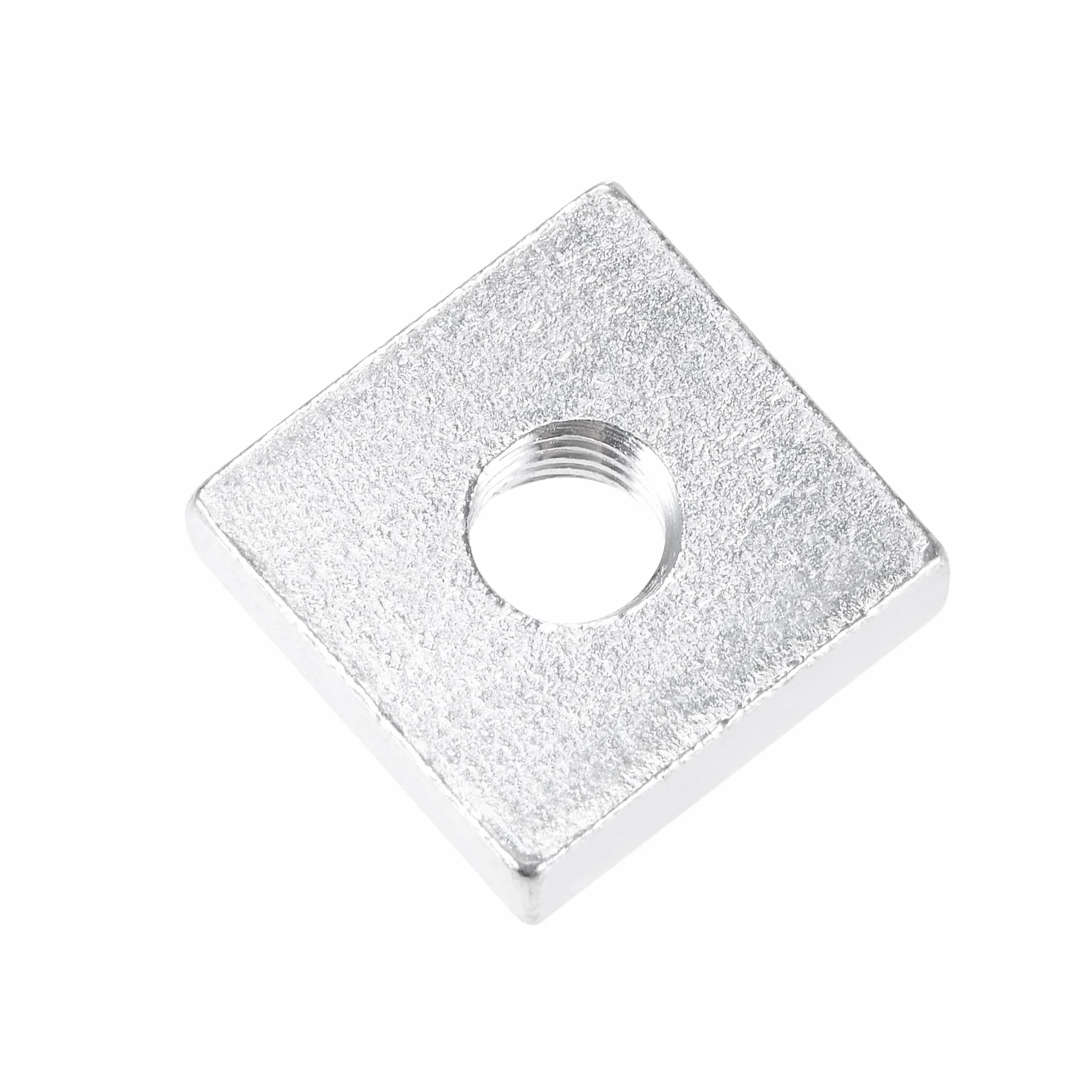 QUARKZMAN Dadi Quadrati M6x15mmx4mm Zincato Kit Assortimento 25 Pezzi