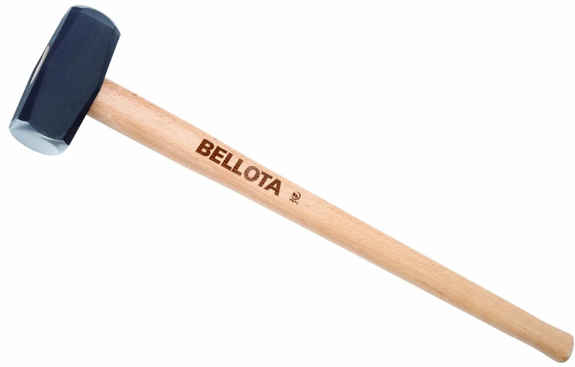 Mazza lati dritti manico legno faggio 8 kg demolizione