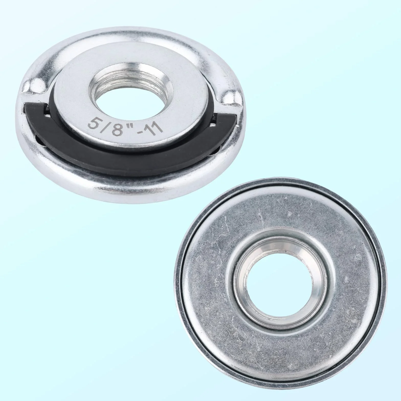 Dadi Flangiati 5/8"-11 per Smerigliatrice Angolare, Bloccaggio Rapido Metallo per Dischi da Taglio
