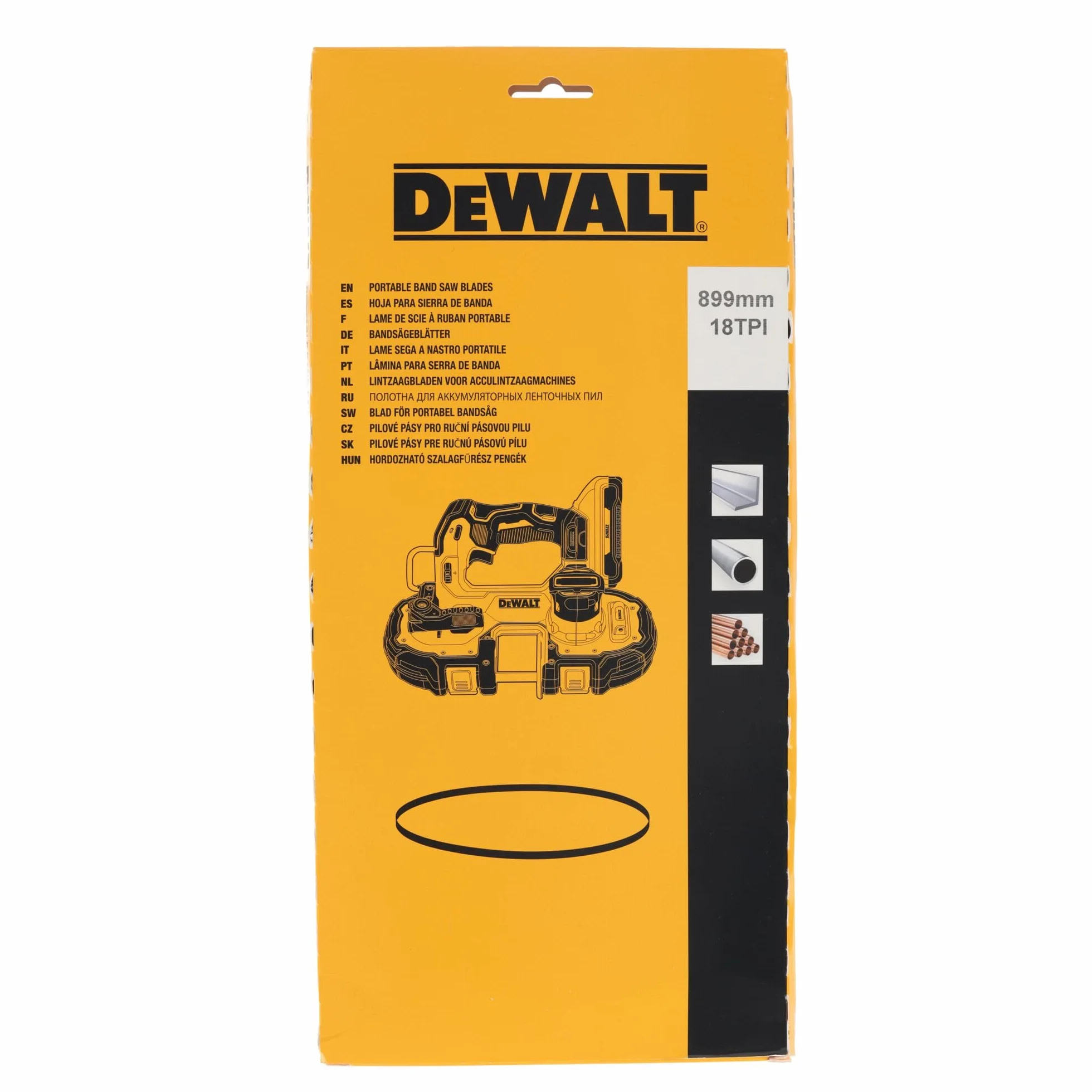 DEWALT Lama per sega a nastro portatile 899mm 18TPI DT8477-QZ