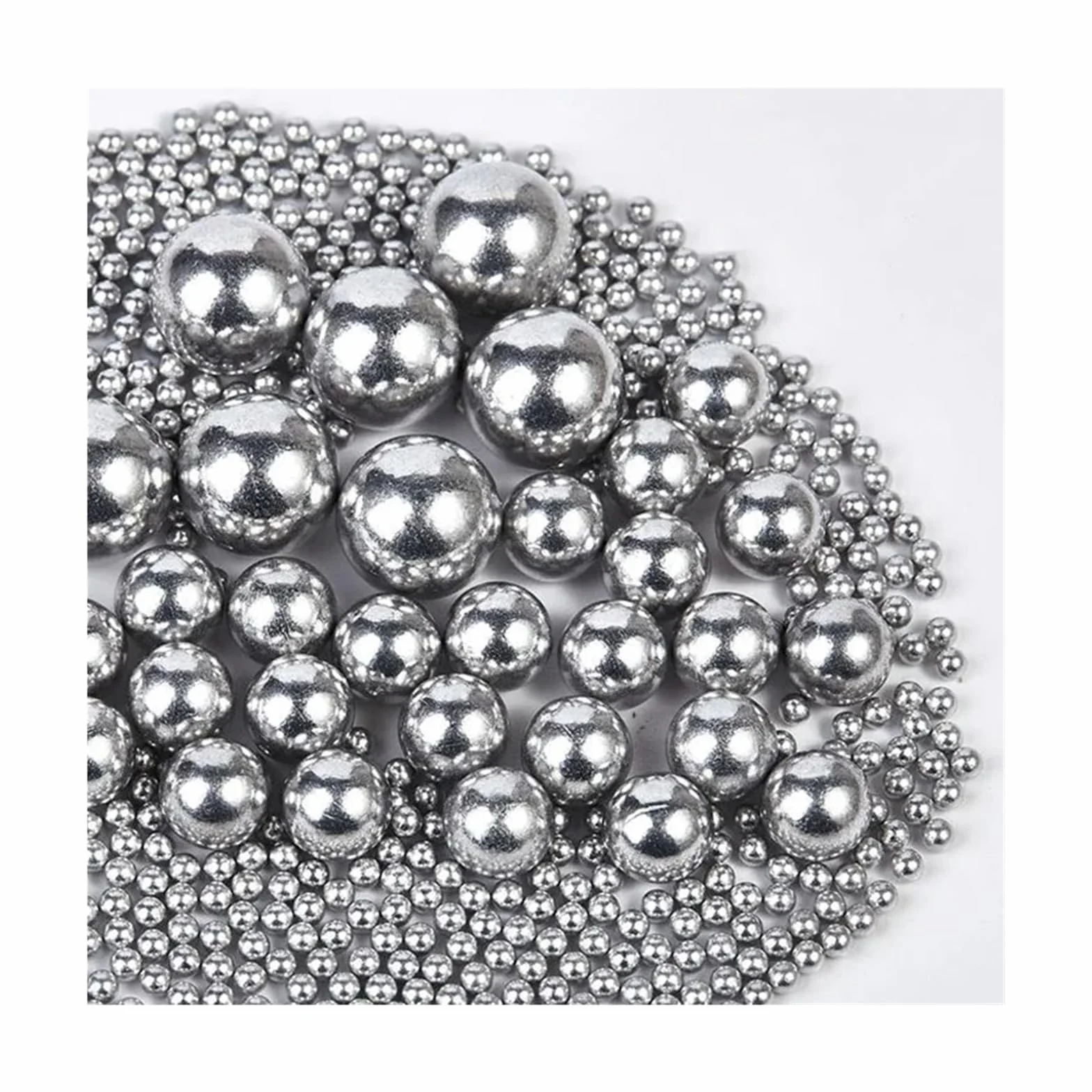 Sfera di alluminio liscia e solida di precisione 4.763mm - 1000pcs