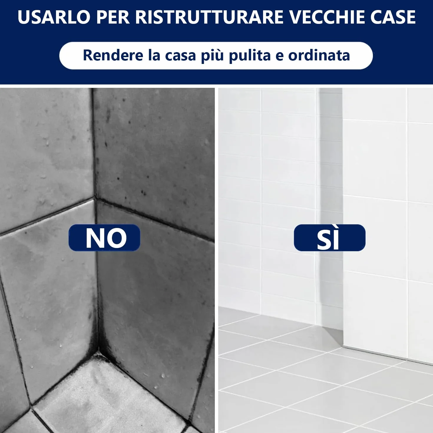 Sacca per Giunture Impermeabile 5 Pezzi, Sacchetto Malta Cemento Rapido per Fughe Piastrelle