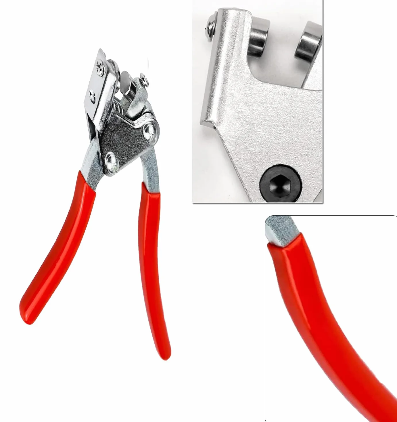 Pinza per sigillare 165 mm set con filo sigillante 170 mm e guarnizioni 10 mm