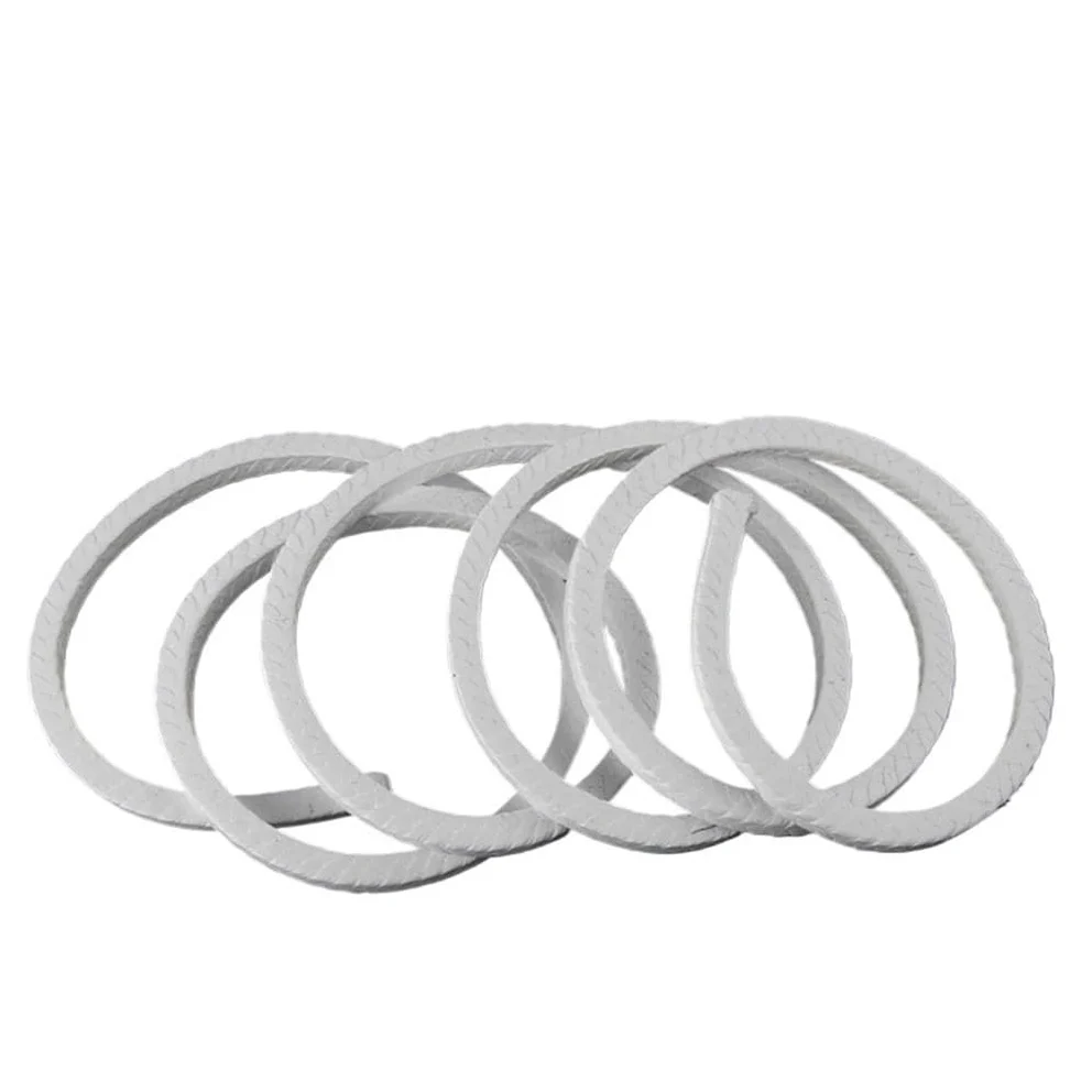 Corda in fibra di vetro per stufe, Guarnizione di compressione intrecciata in PTFE bianco, larghezza da 4 x mm a 20, lunghezza 1 M/2 M | 2MX20MMX20MM