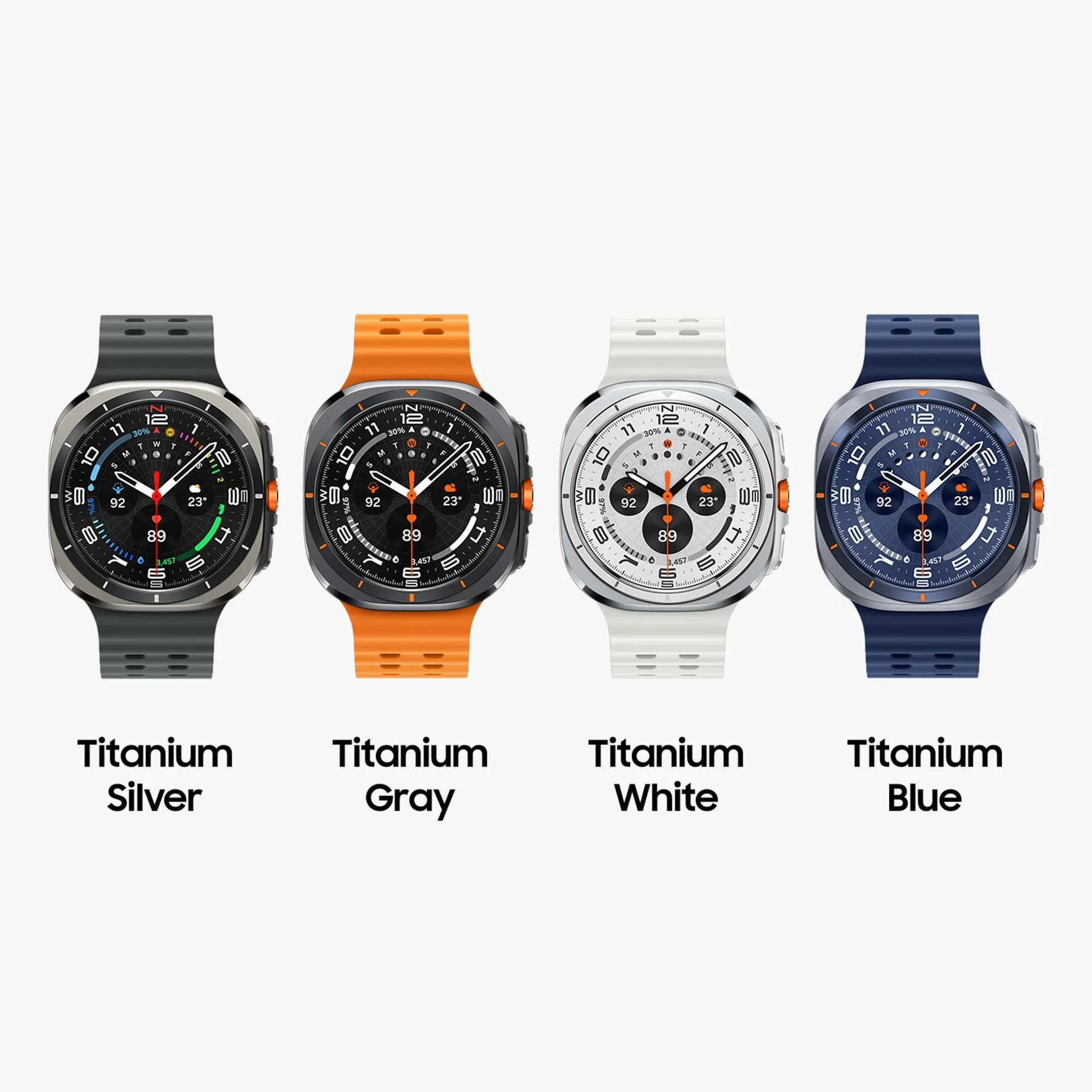 Samsung Galaxy Watch Ultra 2025 (Titanium Silver, LTE, 47mm) Smartwatch Galaxy AI, Design Resistente agli Urti, Batteria a Lunga Durata, Cassa in Titanio di Grado Aerospaziale [Versione Italiana]