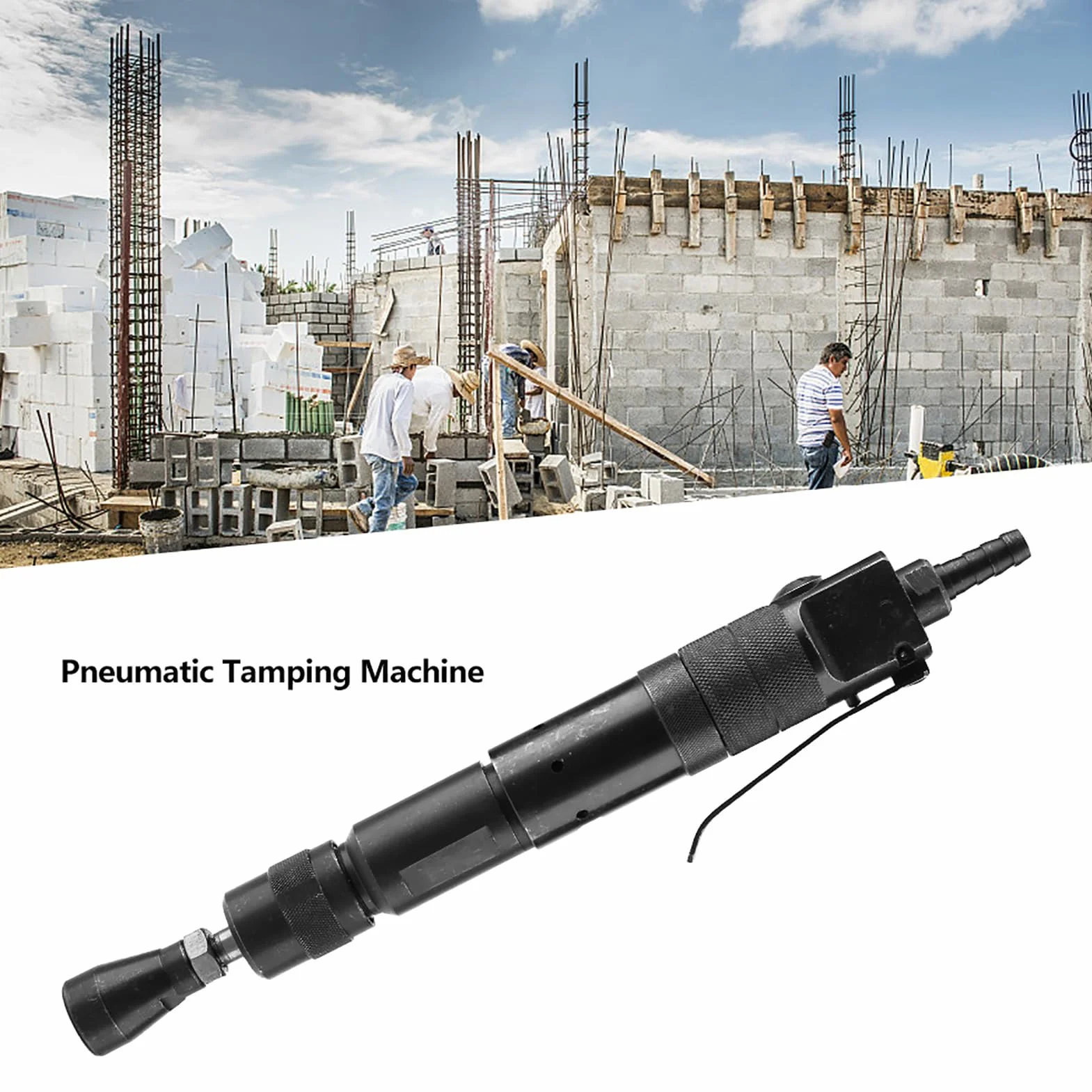 Hyuduo D3 Martello Costipatore Pneumatico 900Hz Compattazione Terra Sabbia