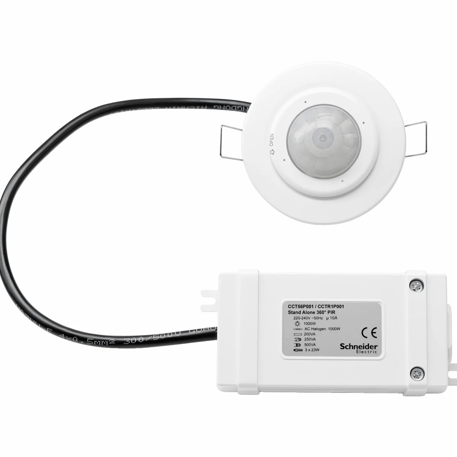 Detector de movimiento empotrar techo