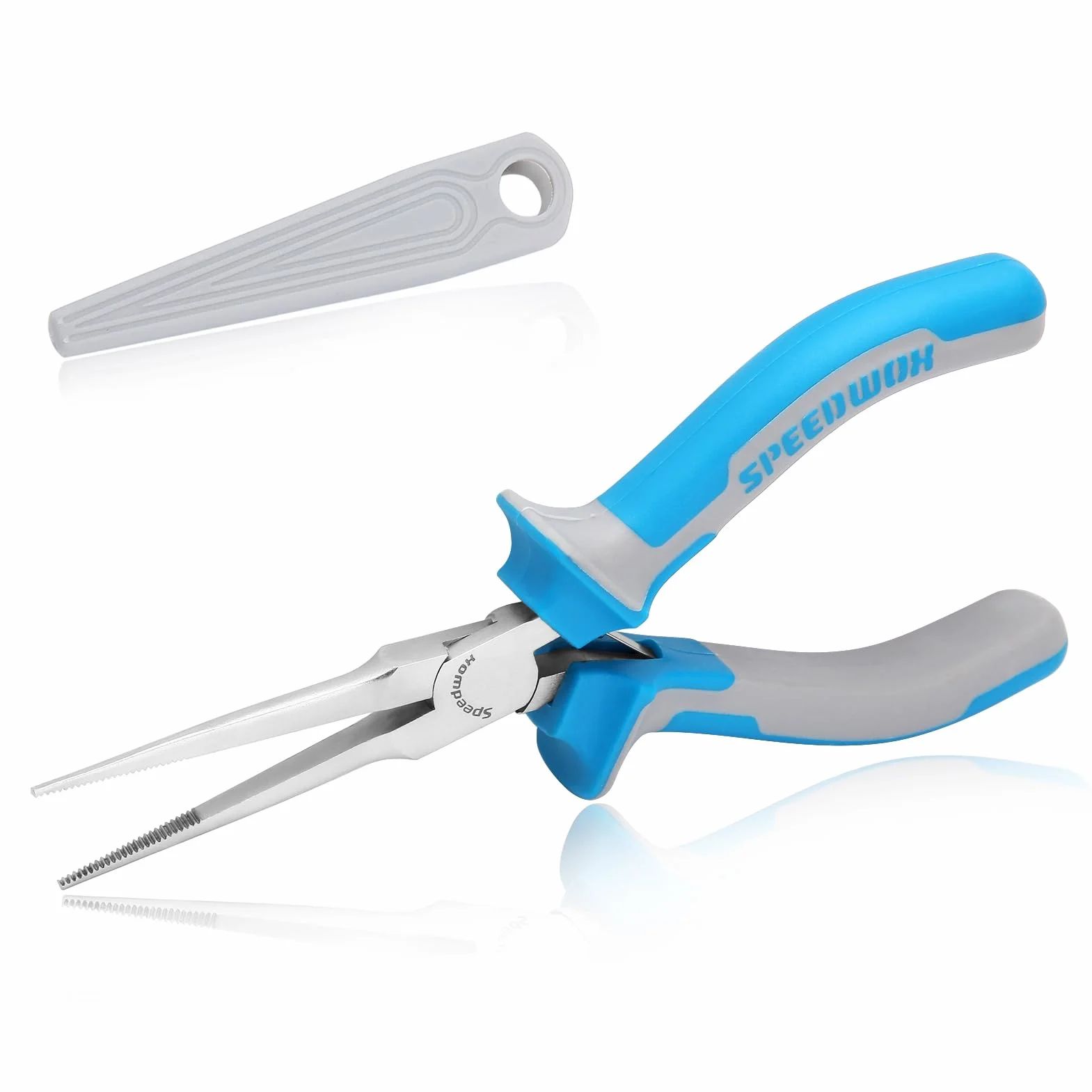 SPEEDWOX Pinza a becco ago 15 cm blu mascella seghettata