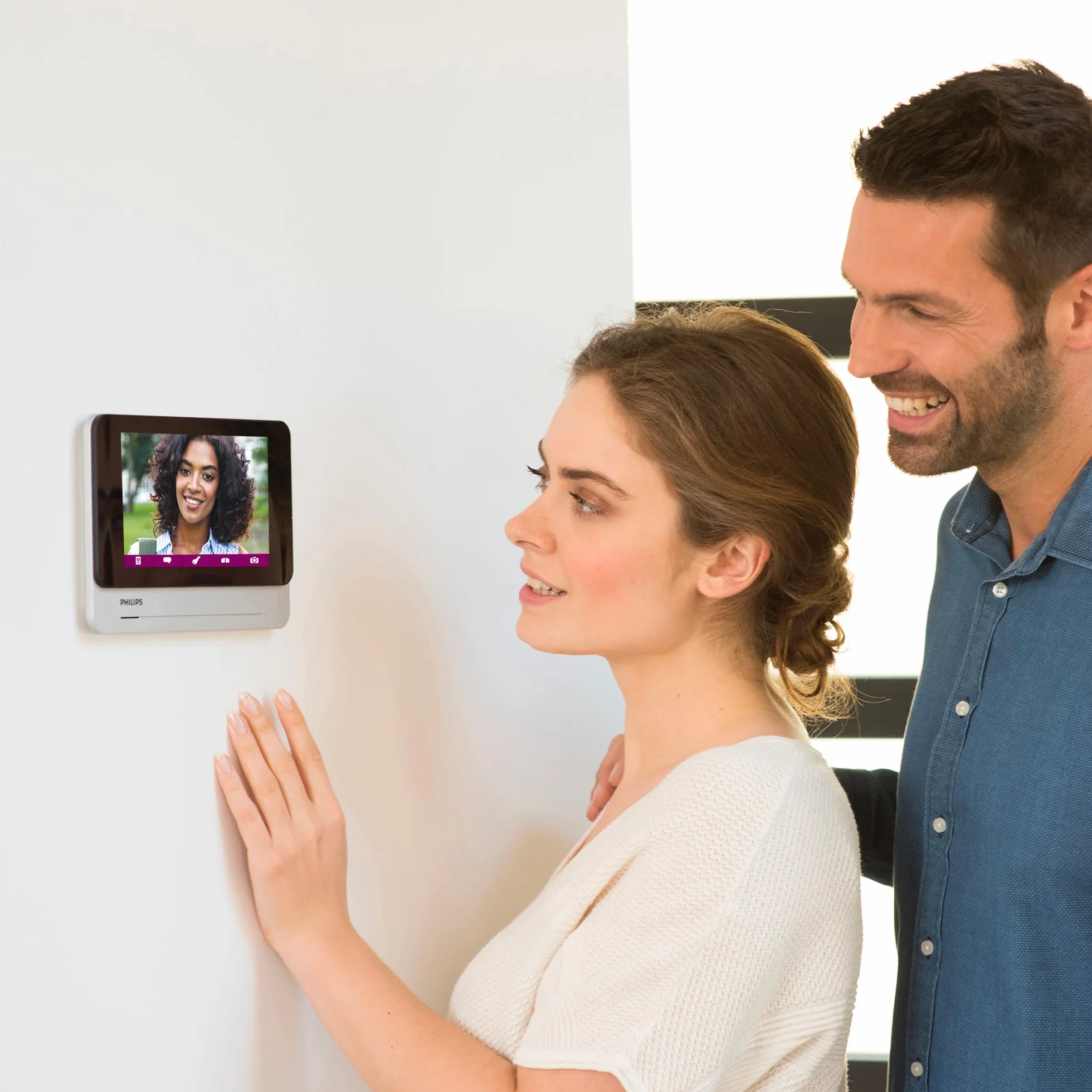 PHILIPS Videocitofono connesso a filo - PHILIPS - 531036 - WelcomeEye Connect 2