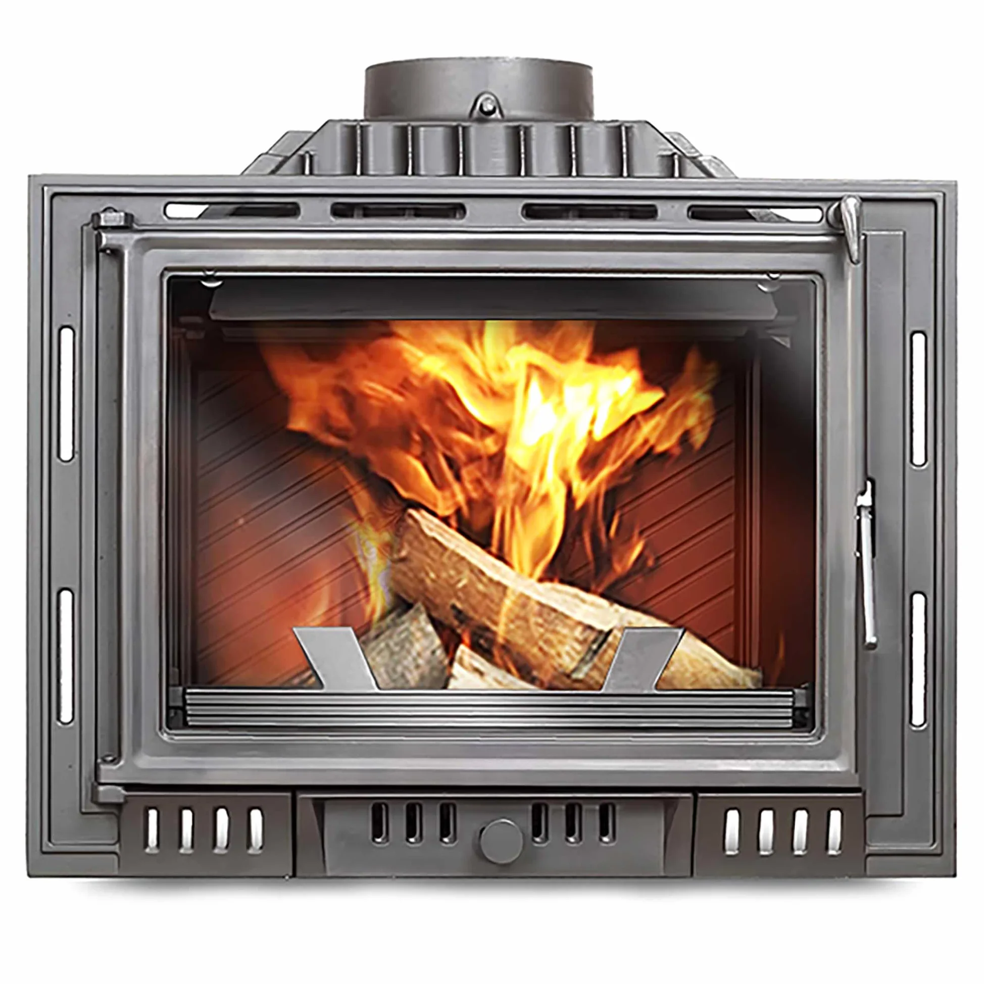 Inserto per camino a legna in ghisa - W6 (10,1 kW) ECO