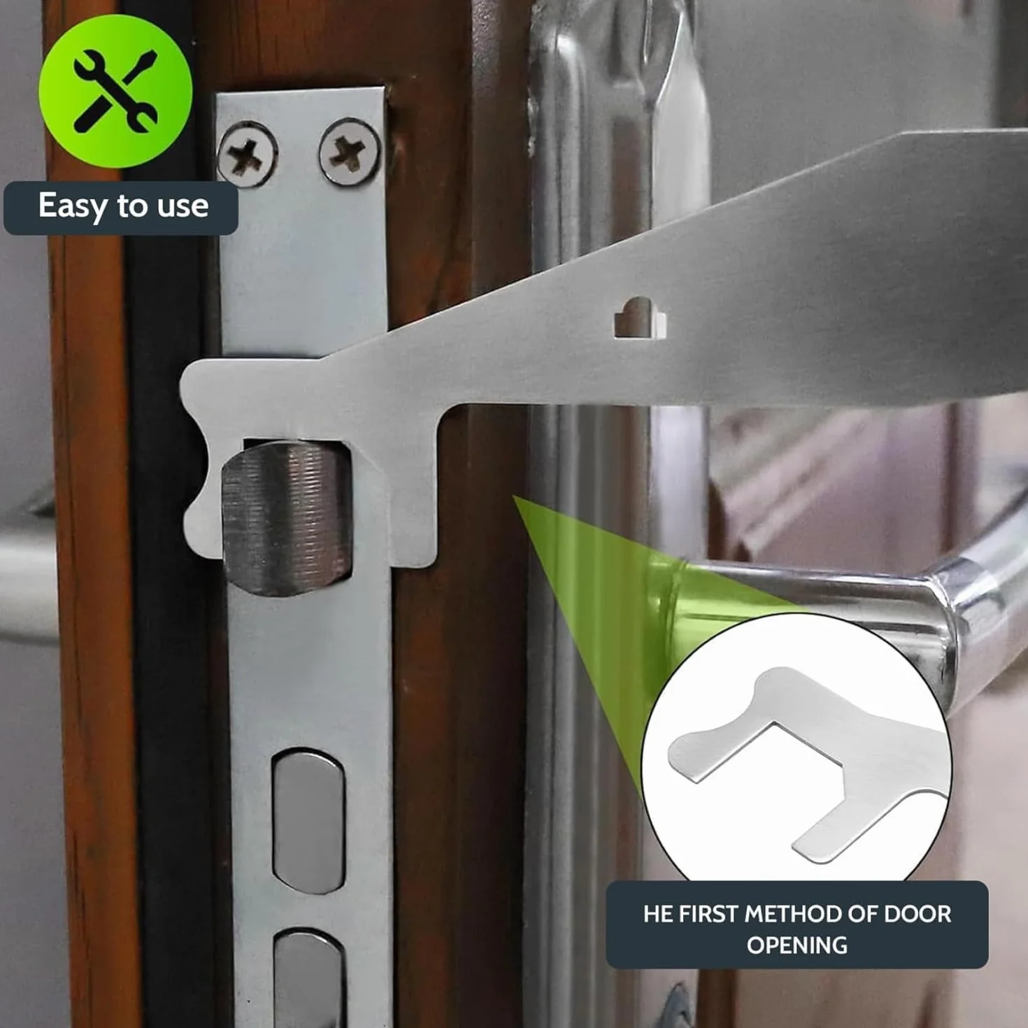Firepik PRO Lock Picking Fire Tool for Firefighters Multipurpose Leverage Tool