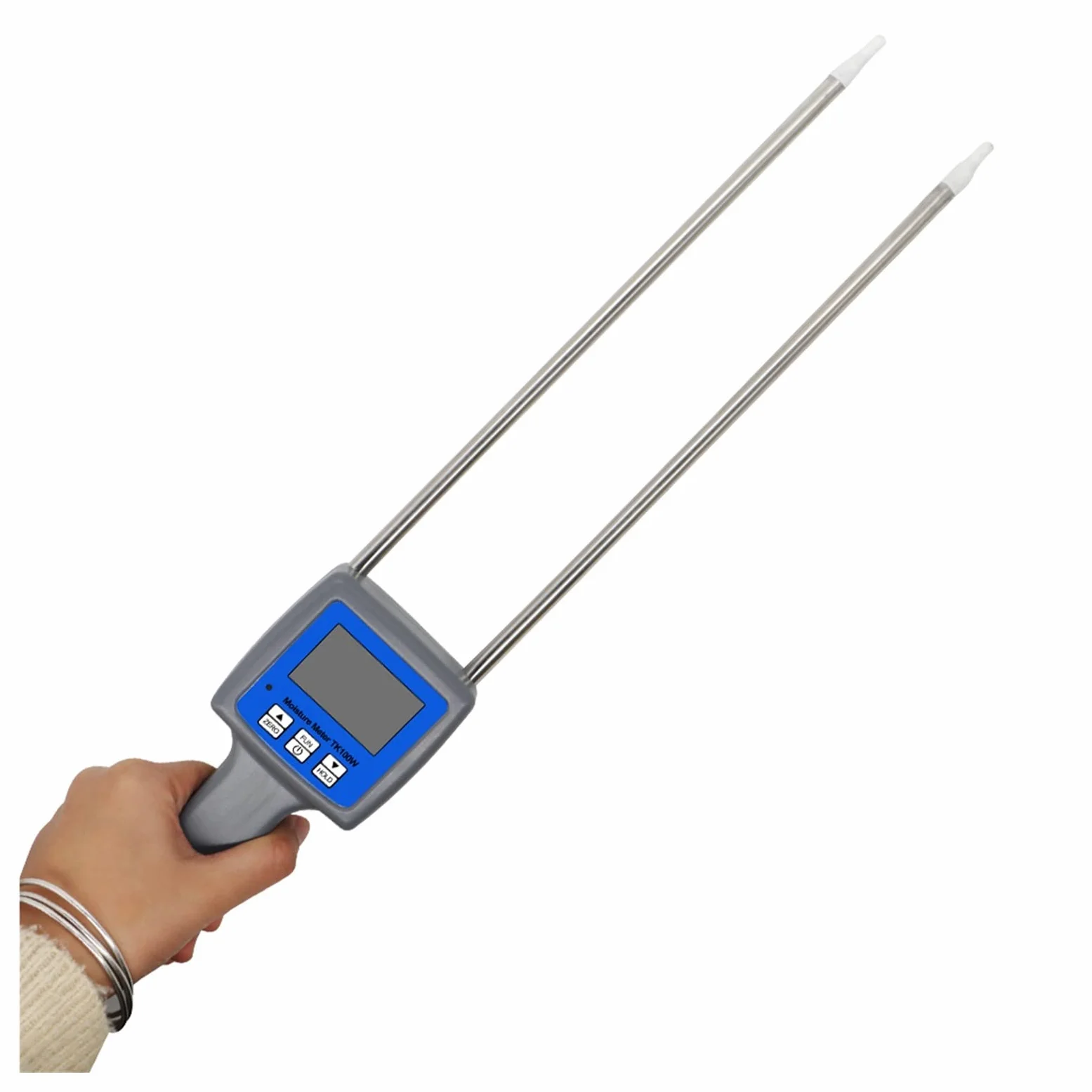 Igrometro Digitale Misuratore di umidità for legno Segatura in polvere fieno Bale a torba Igrometro