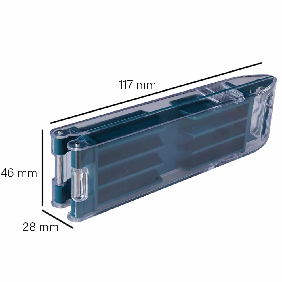 Makita B-44426 - Set di 10 lame per seghetto alternativo, con scatola portaoggetti, ideale per tagli su legno, metallo e plastica