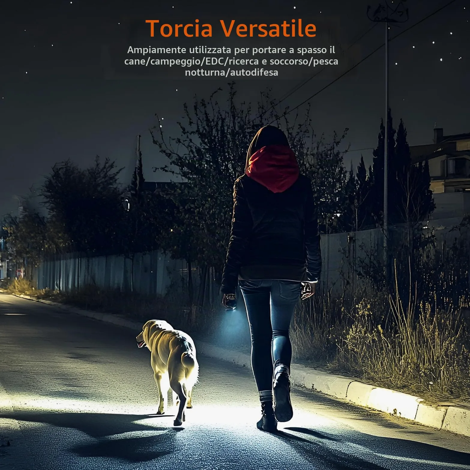 ACEBEAM TAC 2AA EDC Torcia Tattica a Doppia Modalità Ricaricabile, LED Tascabile a Doppio Interruttore, 1600 Lumen, Torcia Super Luminosa per Emergenze, Casa