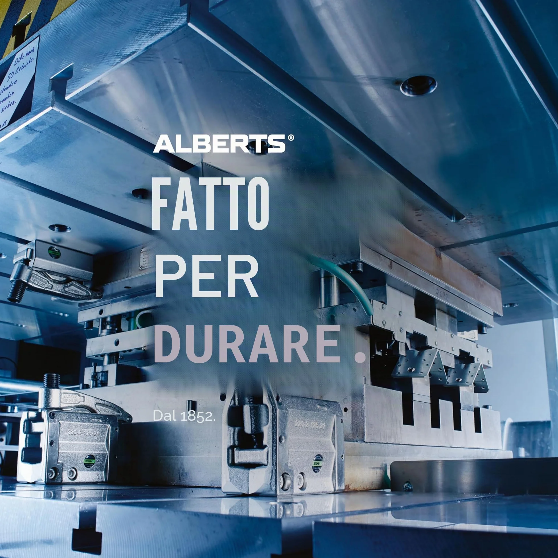 Alberts Porta palo per pali quadrati in legno zincato a caldo 71 x 71 mm