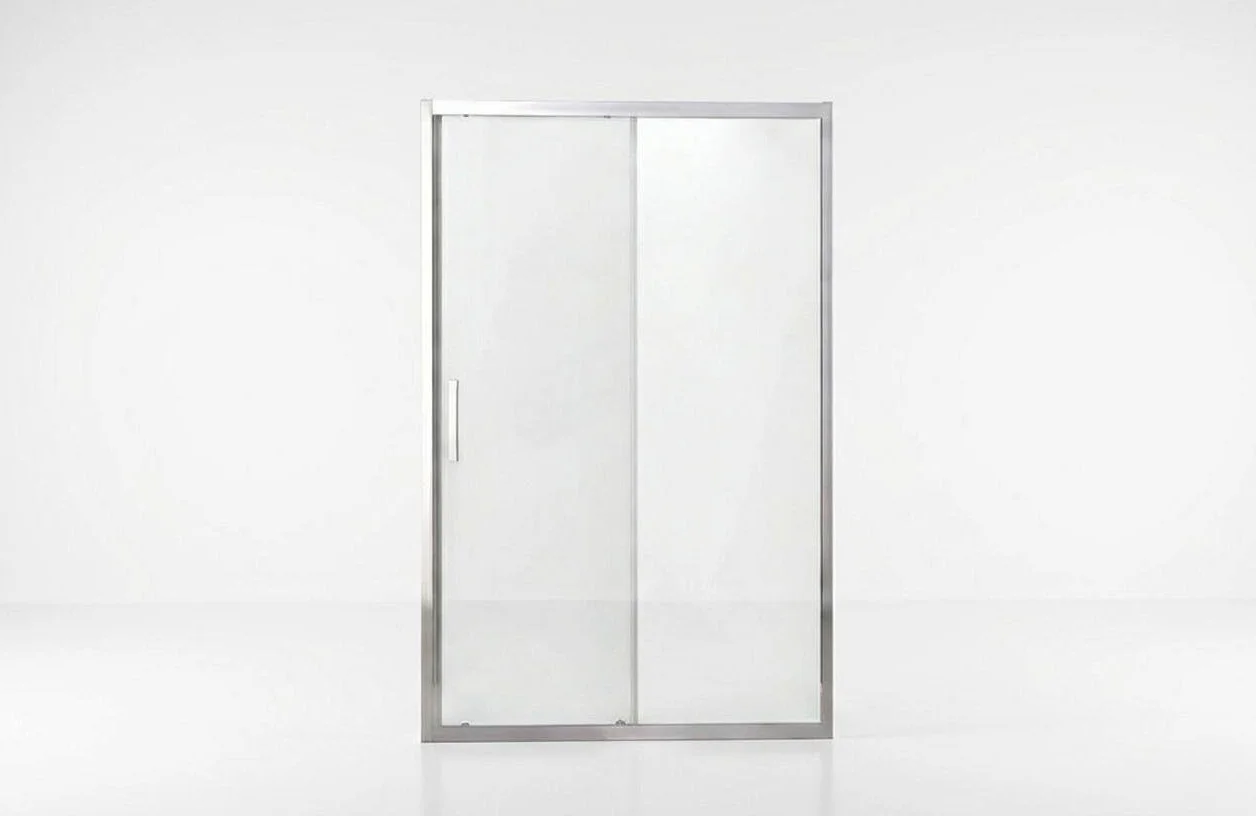 Box doccia a nicchia 165 cm ALBA Cromato drzwi przesuwne H195 cm
