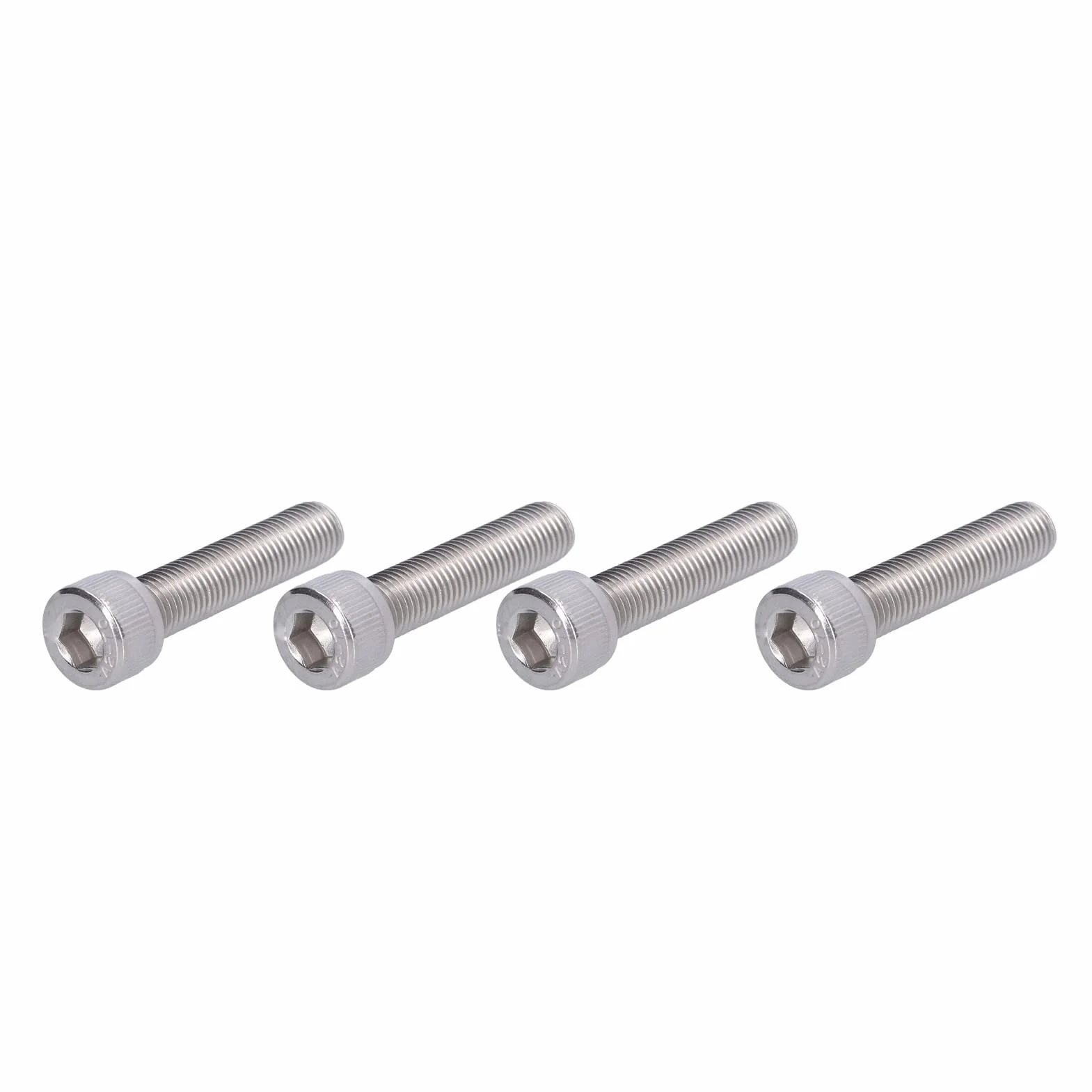 Bullone Esagonale M10x1,25 4 Pezzi Vite Acciaio Inossidabile A2 Fissaggio Passo Fine Hardware M10*45