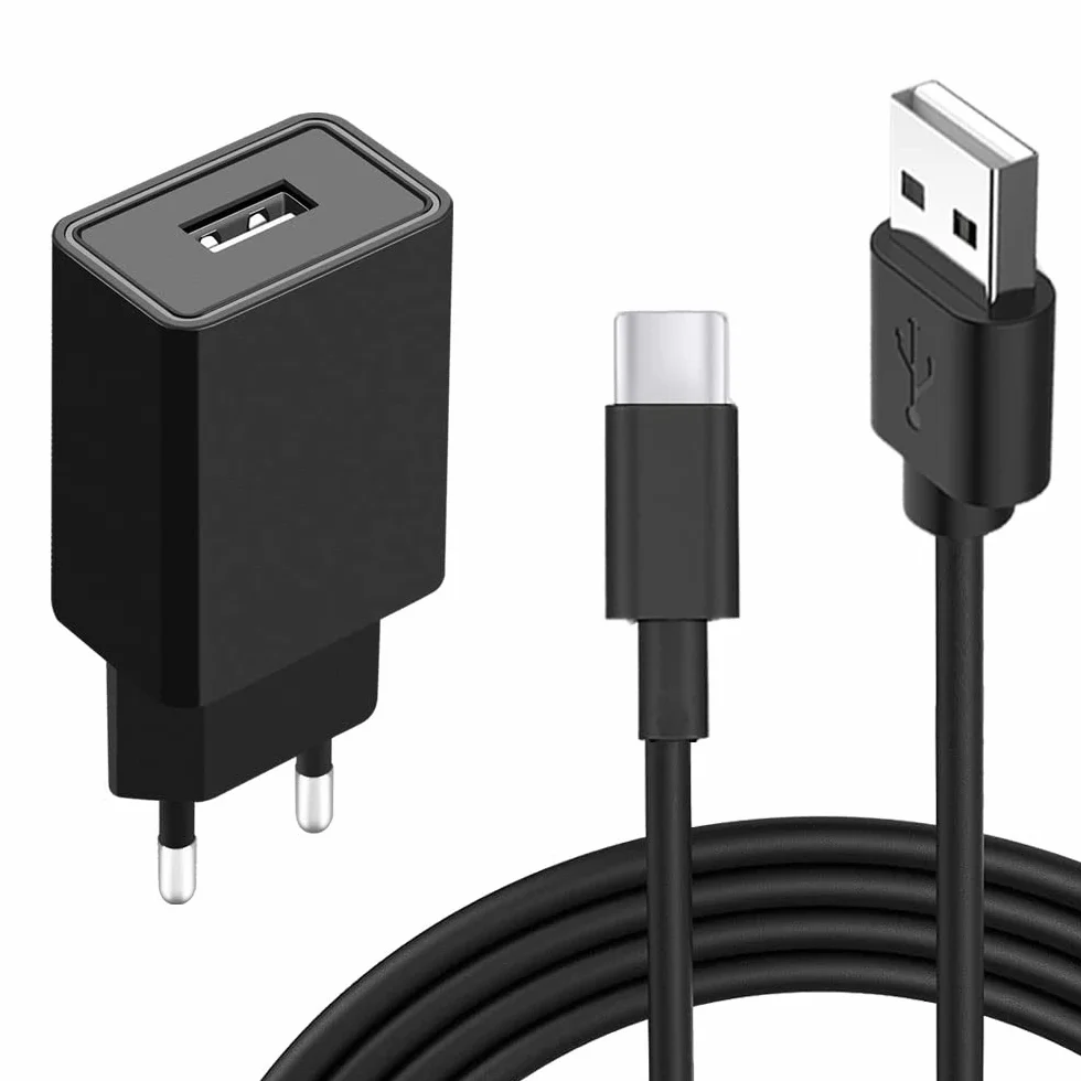 Bouge Alimentatore di rete 5 V 2 A USB C universale compatibile con iPhone, Samsung Galaxy, Huawei, LG,Blackview,e-reader,tablet bambini, giocattoli, TV box, cuffie 5 V 2 A