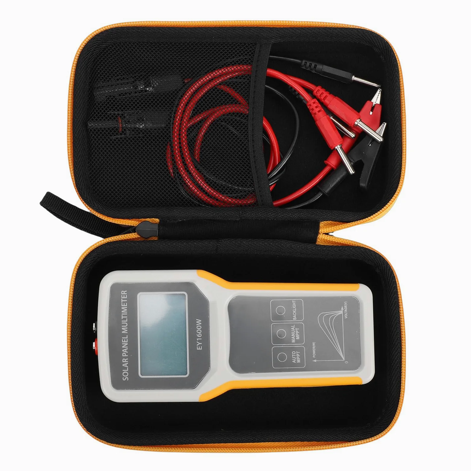 Topiky Tester per Pannelli Solari da 1600 W Misuratore Multifunzionale con Display LCD per Installatori di Pannelli Solari All'aperto