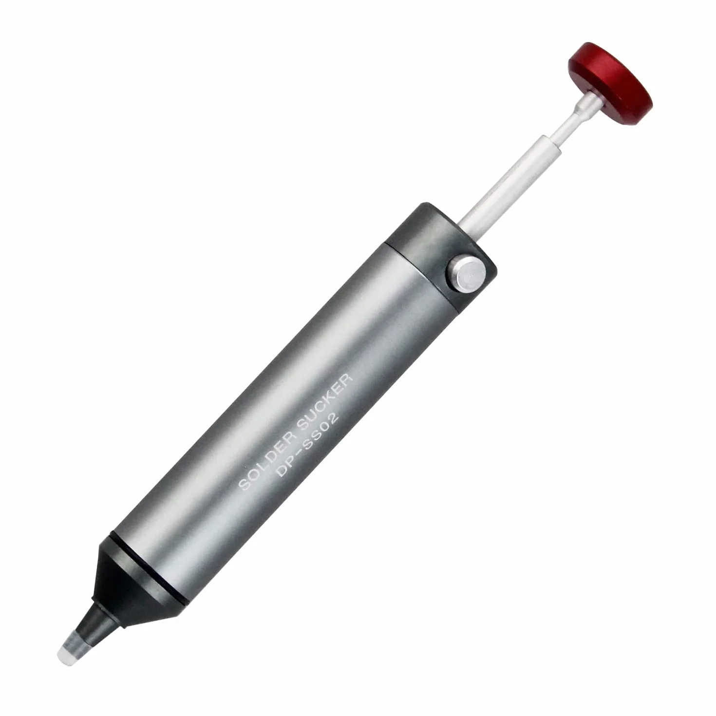 Pompa dissaldante con ugello in silicone resistente alle alte temperature, alloggiamento in alluminio, potente aspirazione, accessorio per saldatore