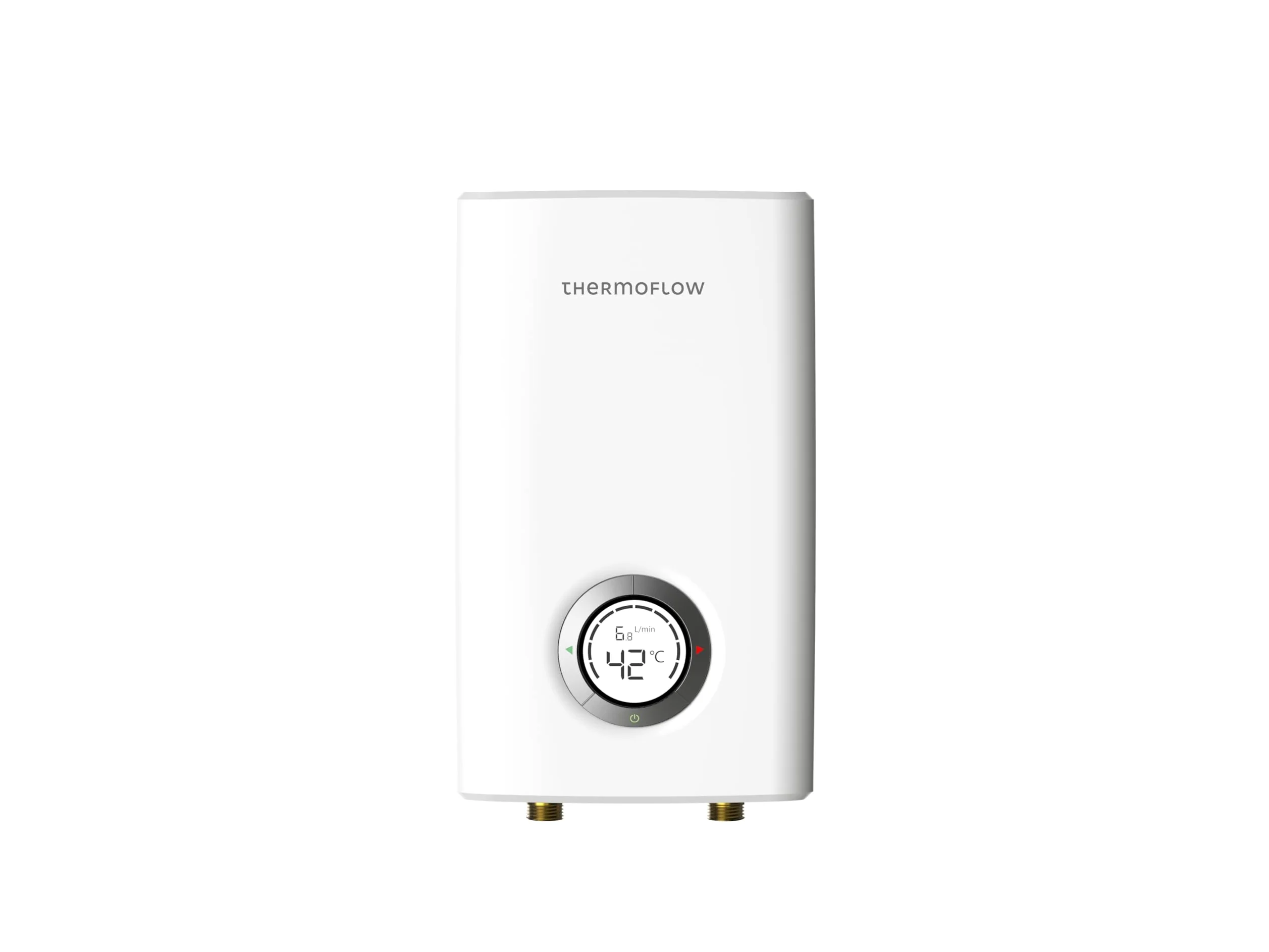 Thermoflow Elex - Riscaldatore istantaneo da 10 kW, 230 V, resistente alla pressione, scaldabagno fino a 55 °C, attacco G 1/2", 5,6 l/min, scaldabagno per lavello da cucina, lavabo o bagno