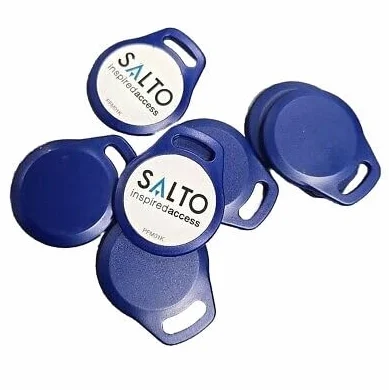 Salto Mifare 1KB RFID Chip KeyFobs Token portachiavi transponder Key Tag riutilizzabile controllo accesso apriporta
