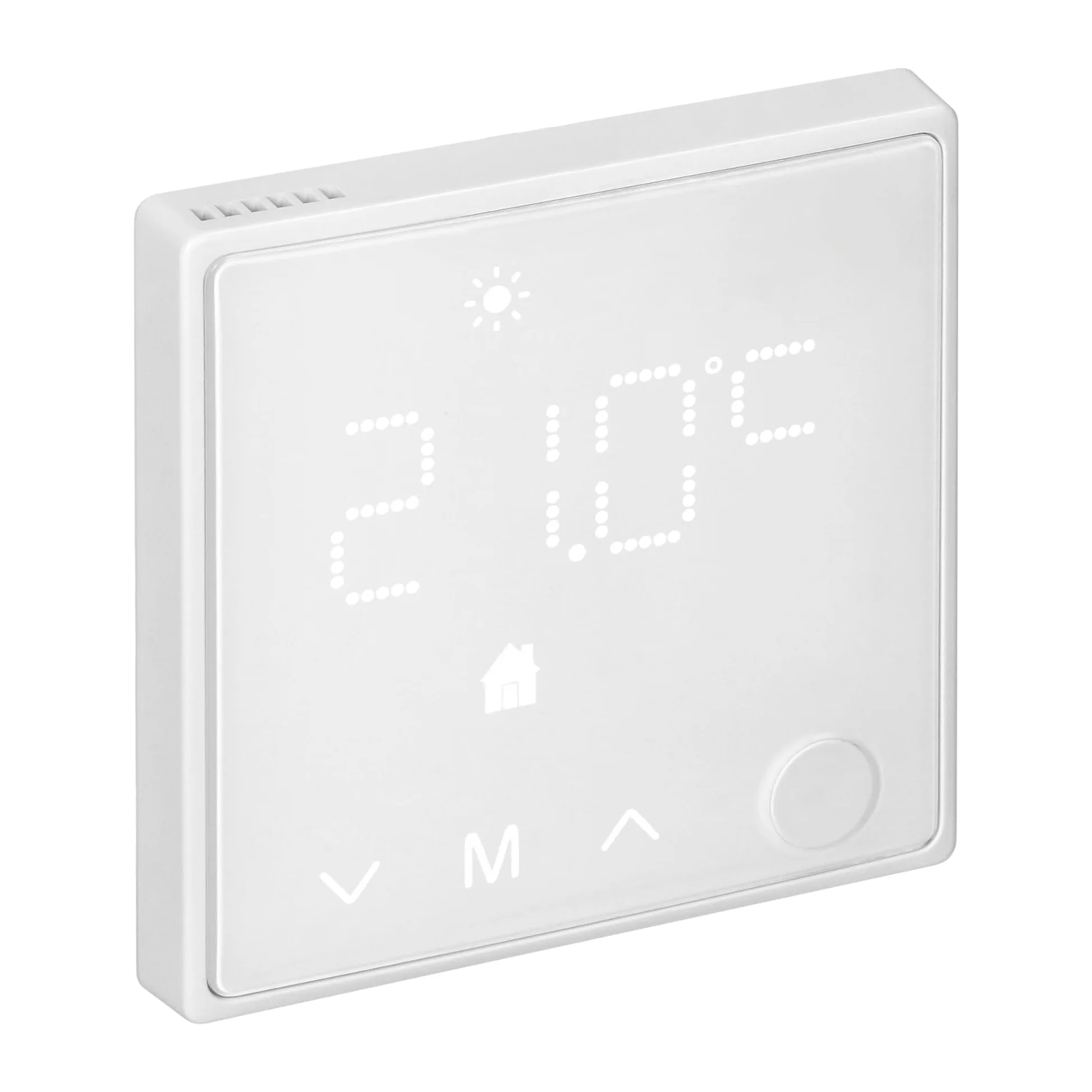 Termostato Wifi Tuya Termostato Smart Programmabile per Caldaia Display LCD 86 x 86 mm 230V Colore Bianco IP20