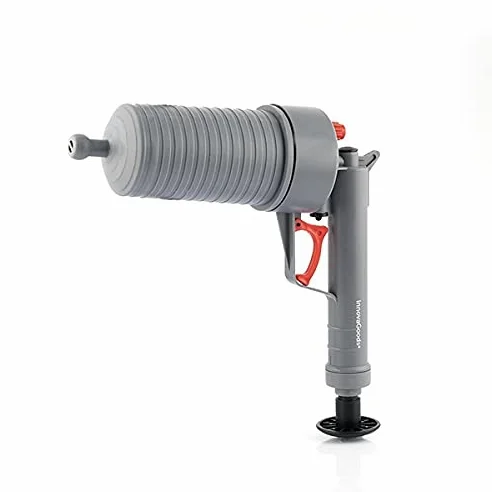 DiiZii Pistola a pressione sturalavandini,Sturatubi Ad Aria Compressa,Air Power scarico Gun, ad alta pressione potente pompa manuale Sturalavandini Opener detergente