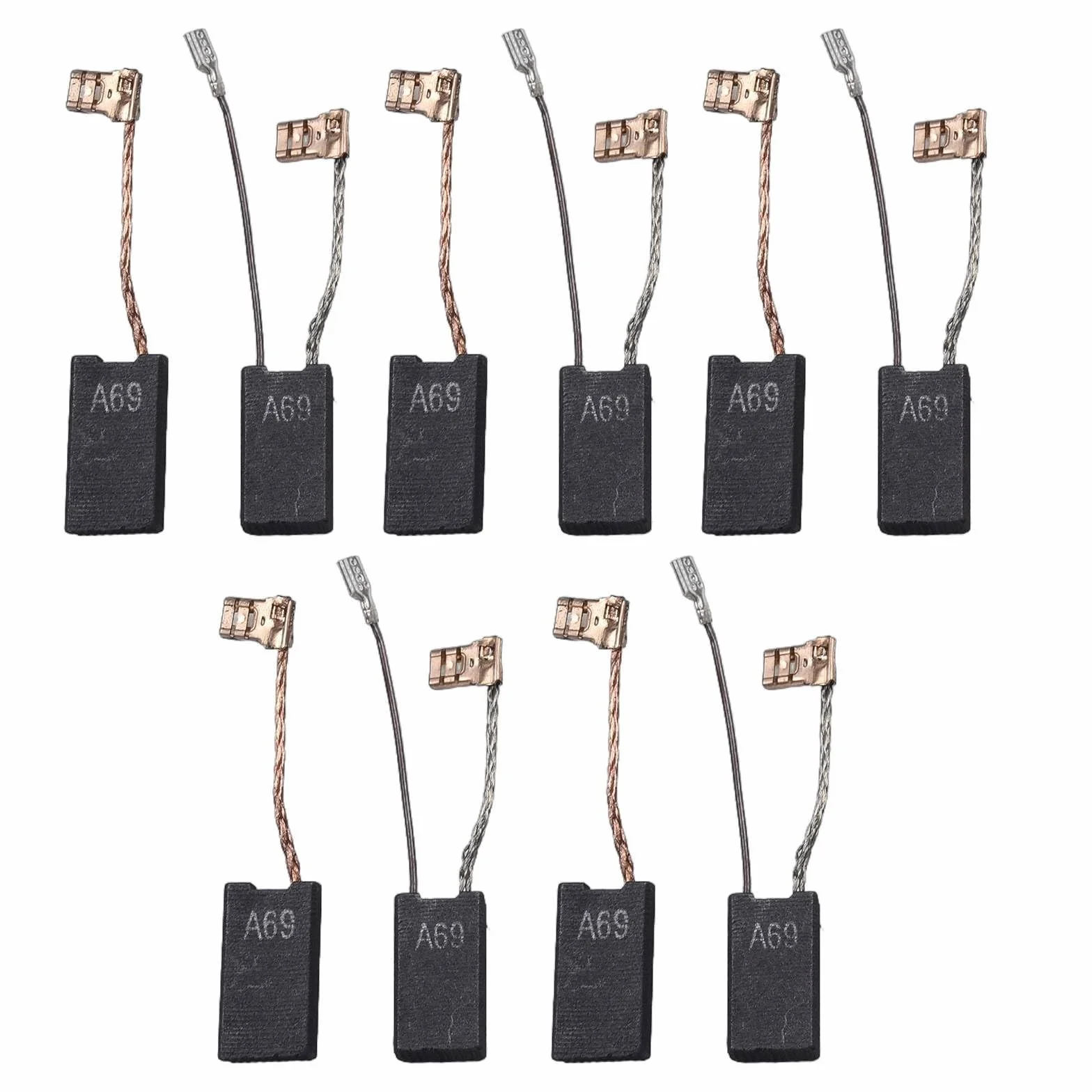 Spazzole di carbone Bosch per utensili elettrici GBH-5-40 DCE GSH 5-CE GSH 5 E 10 pezzi