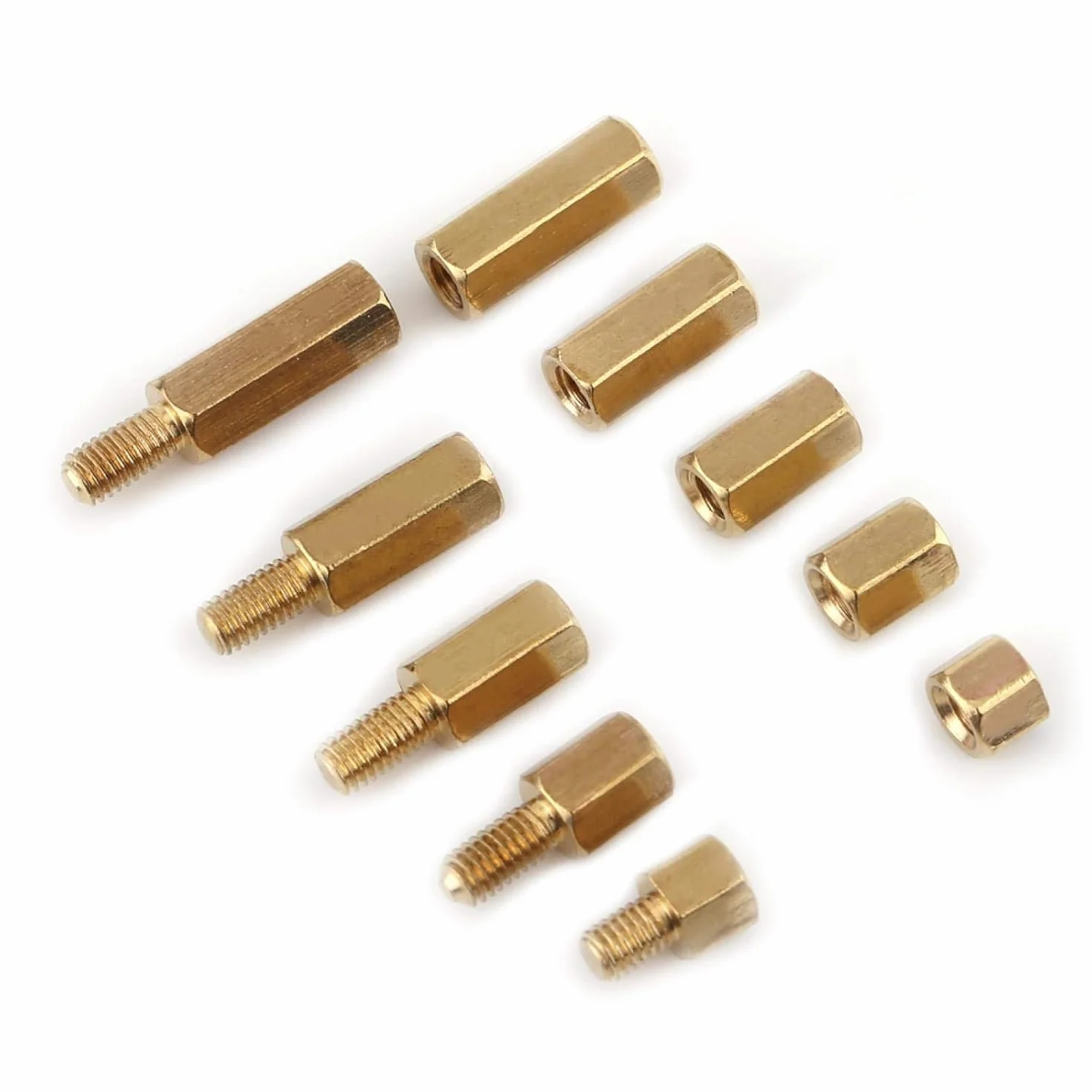 Kit Distanziatore Esagonale M3 Ottone 240 Pezzi per PCB Scheda Madre