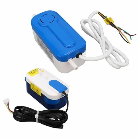 Pompa Condensa HVAC, Pompa Condensatore HVAC, Materiale ABS, AC110-240V, 24L/H, Portatile, Induzione Sensibile, Drenaggio Automatico, Silenzioso, Prestazioni Migliorate,