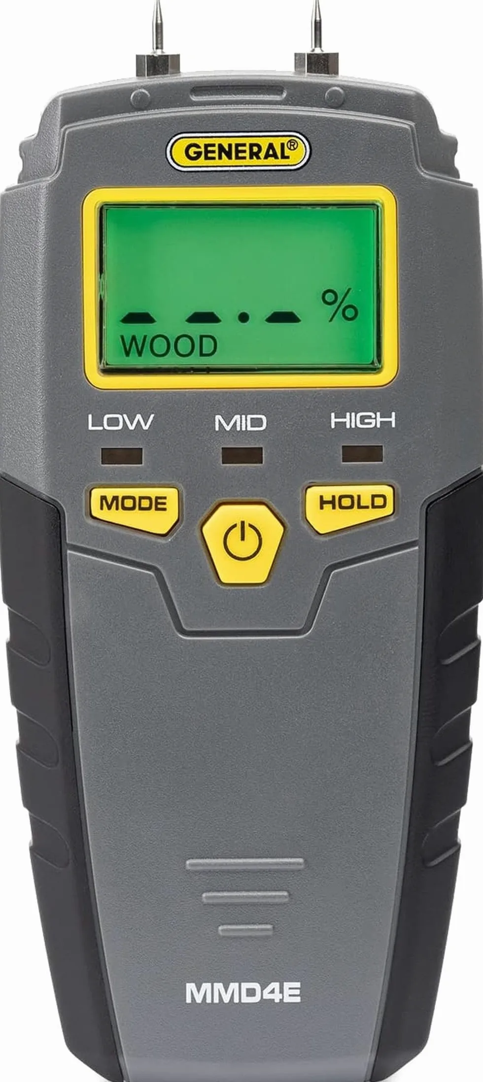 General Tools Misuratore di umidità, Pin Tipo, digitale LCD (MMD4E)